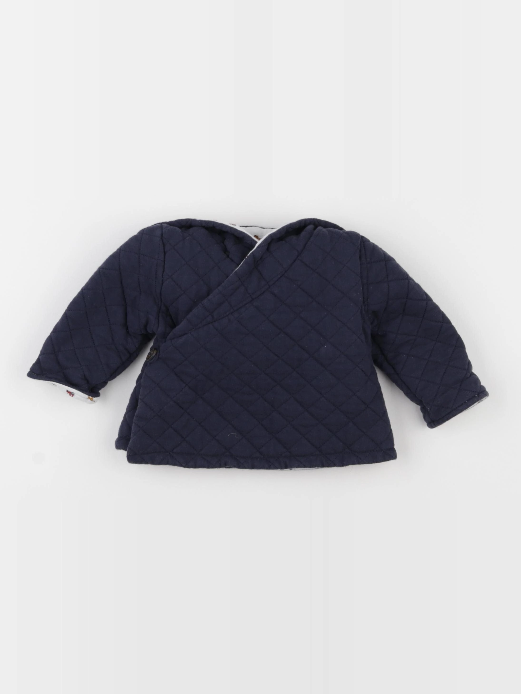 Boutchou - veste bleu - 3 mois