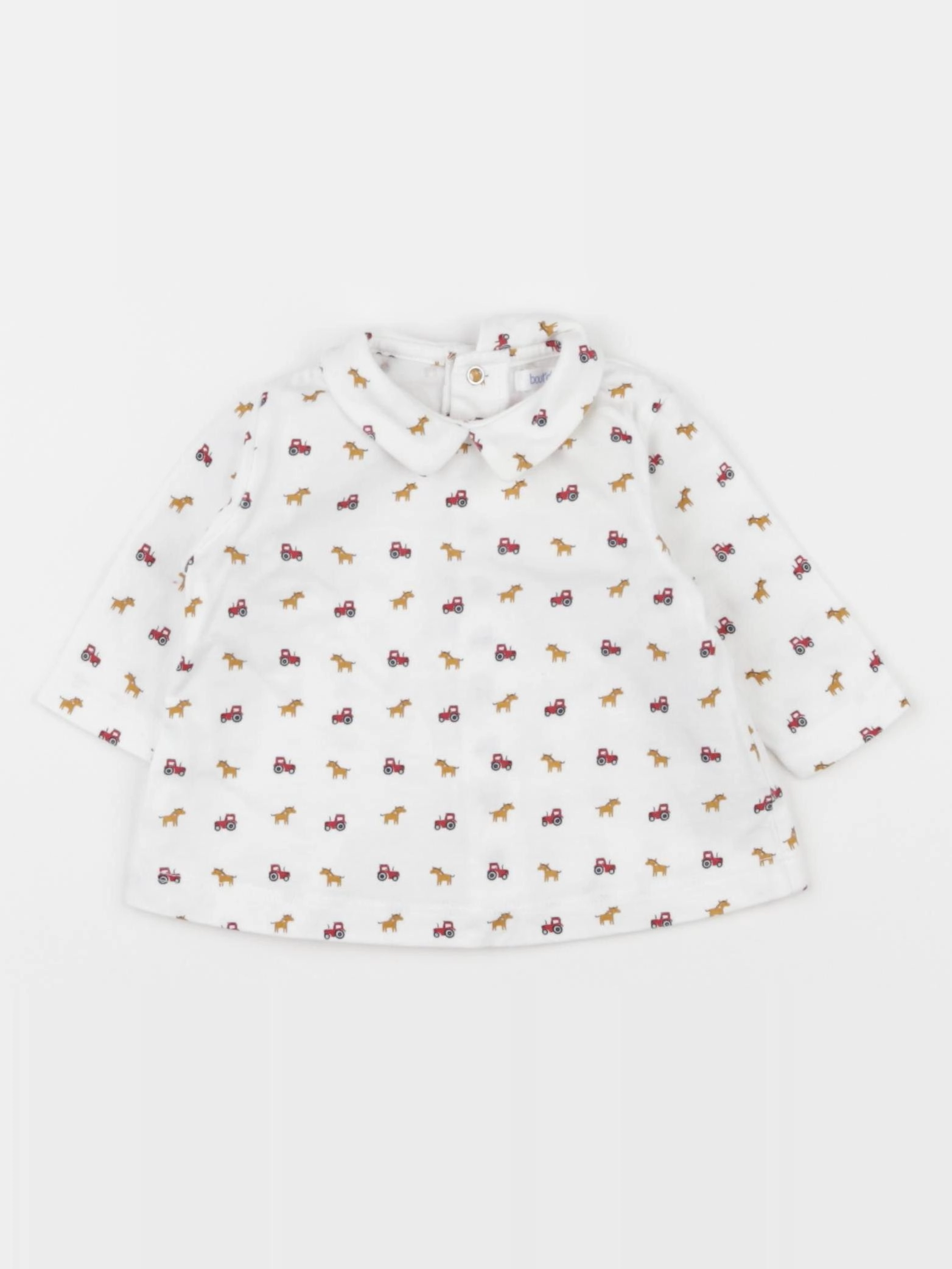 Boutchou - tee-shirt blanc - 1 mois