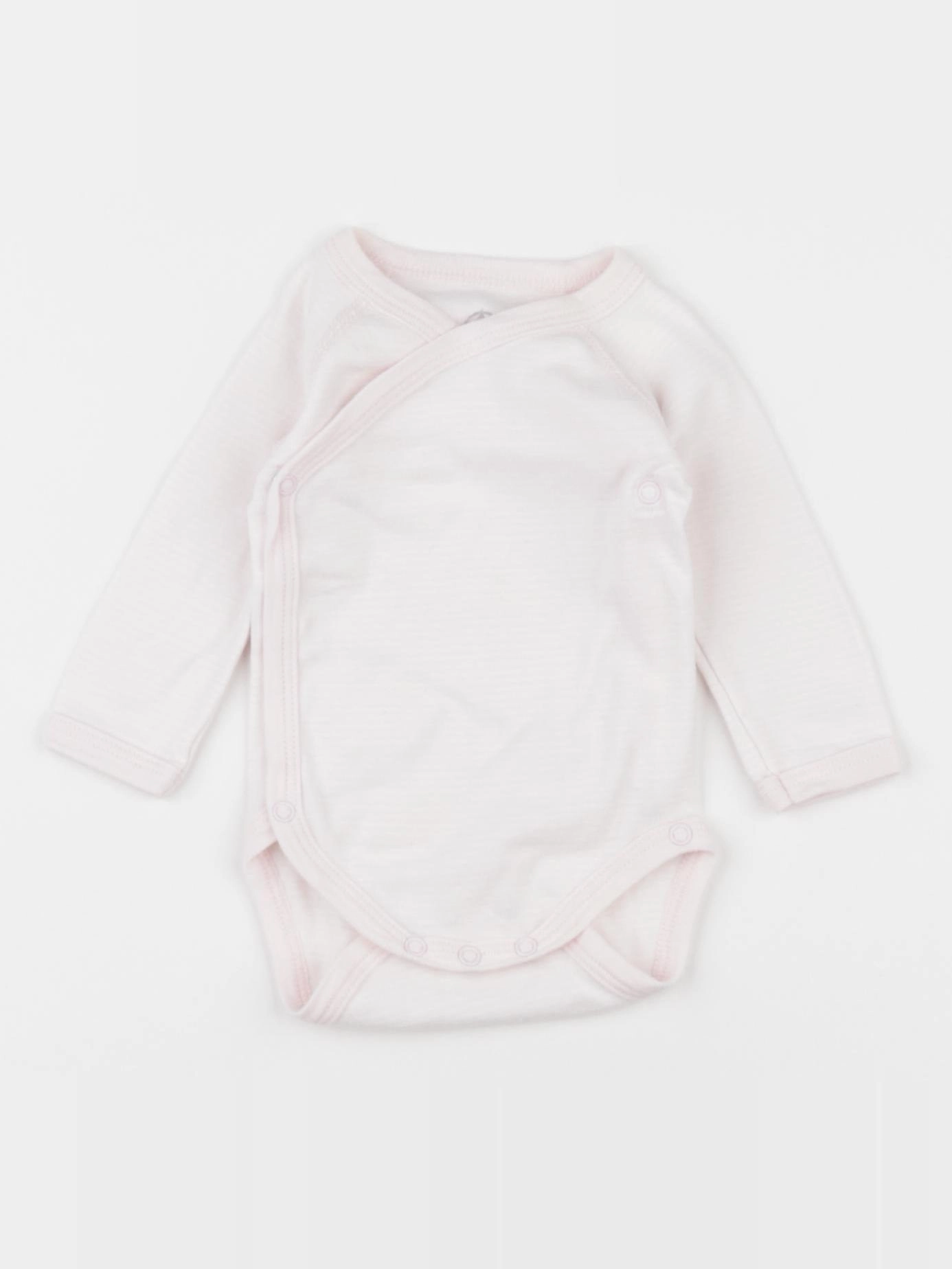 Petit Bateau - body rose - 1 mois