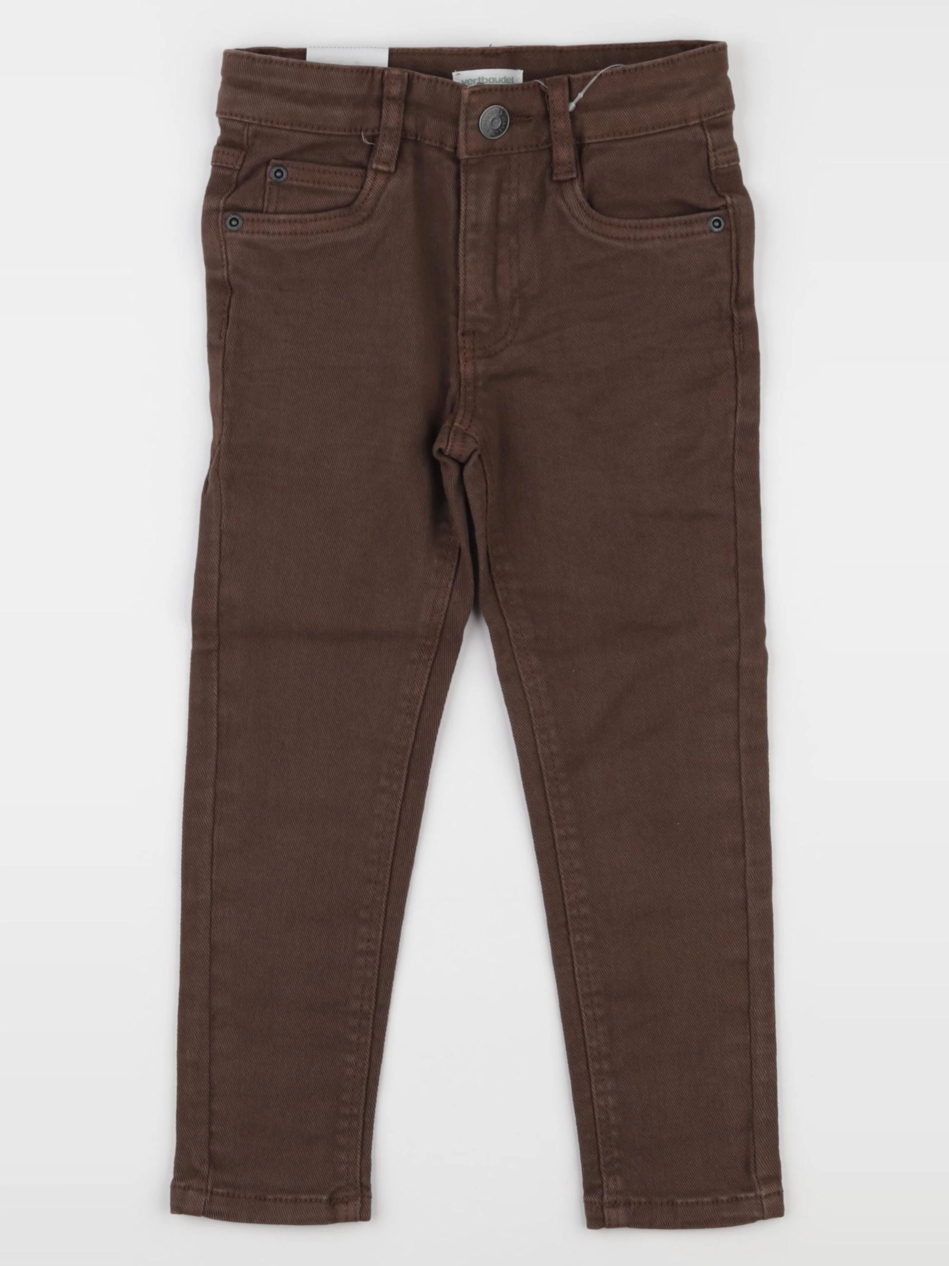 Vertbaudet - jean marron - 4 ans