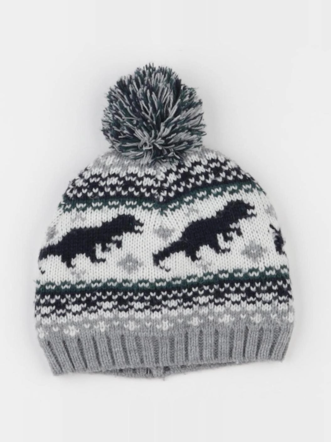 Boutchou - bonnet blanc, vert, bleu - 18/24 mois