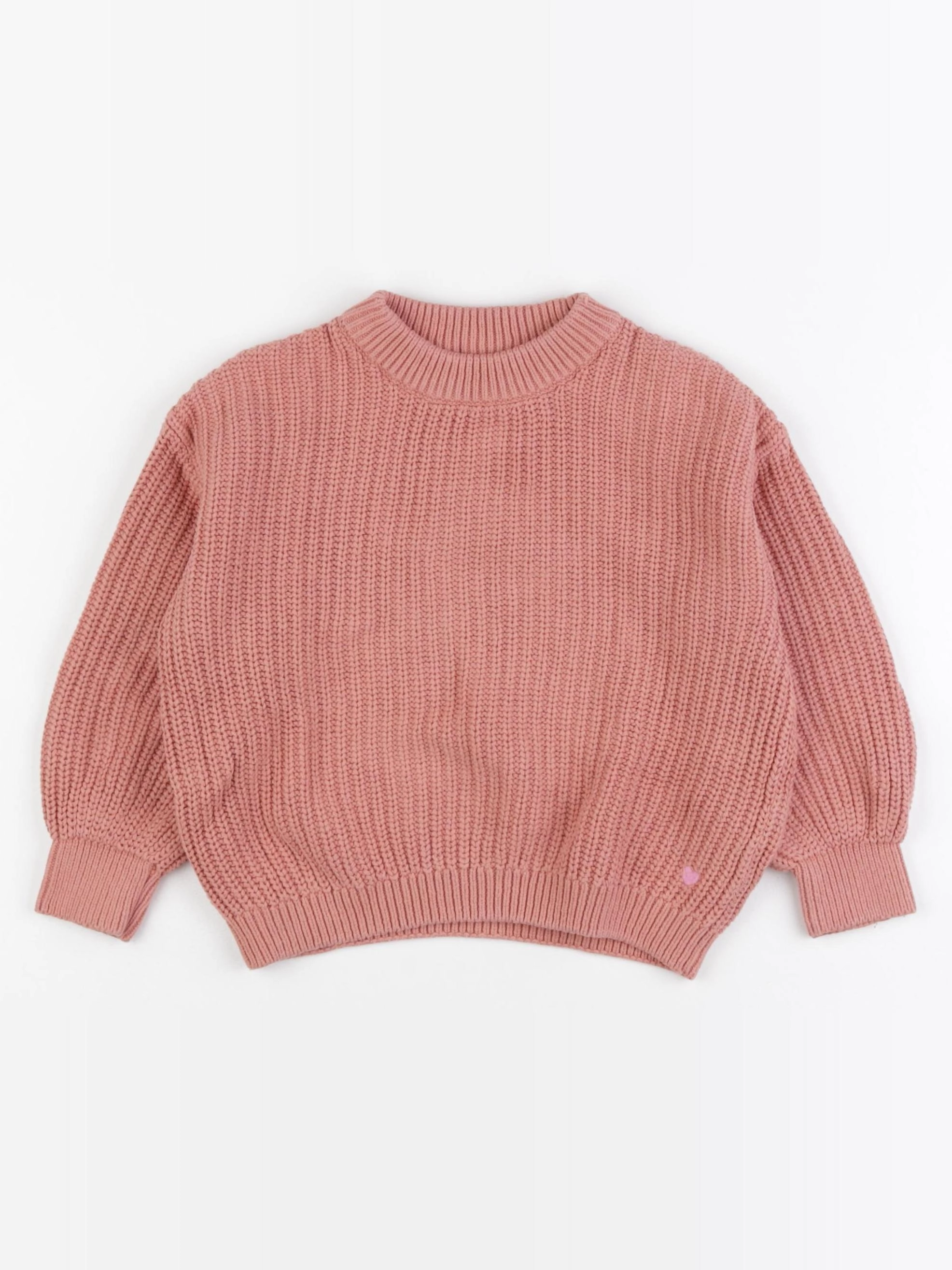 Vertbaudet - pull rose - 4 ans