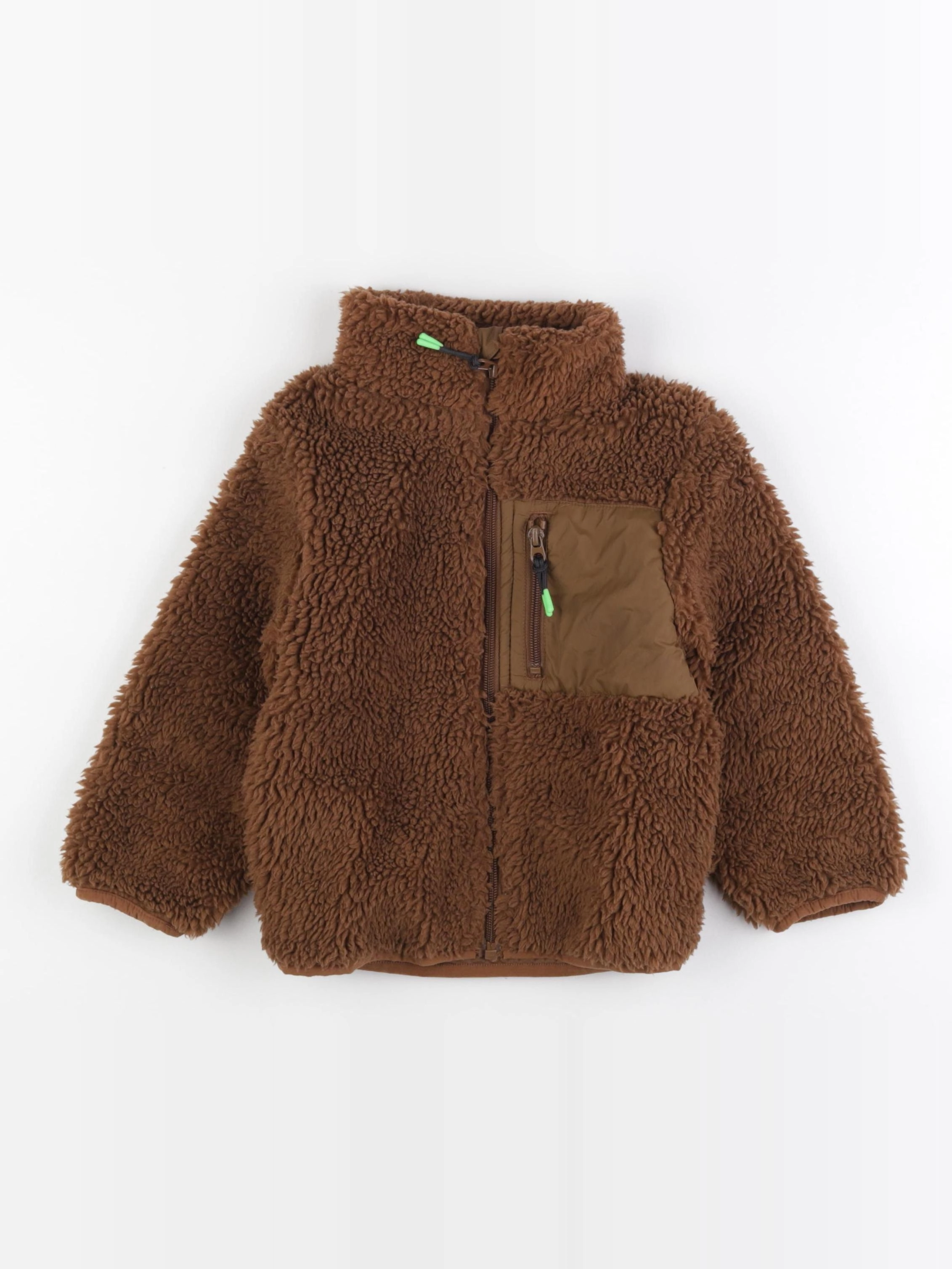 H&M - veste marron - 3/4 ans