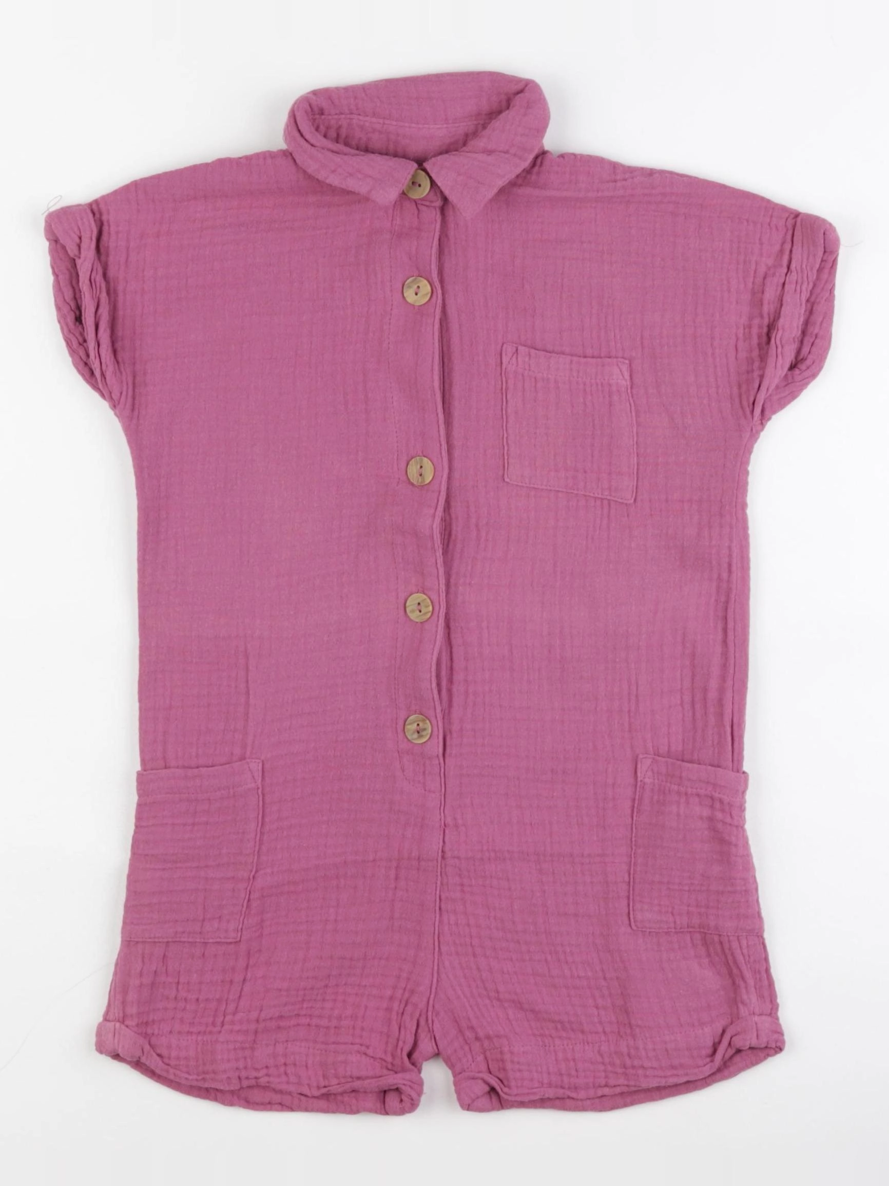 Vertbaudet - combinaison rose - 4 ans