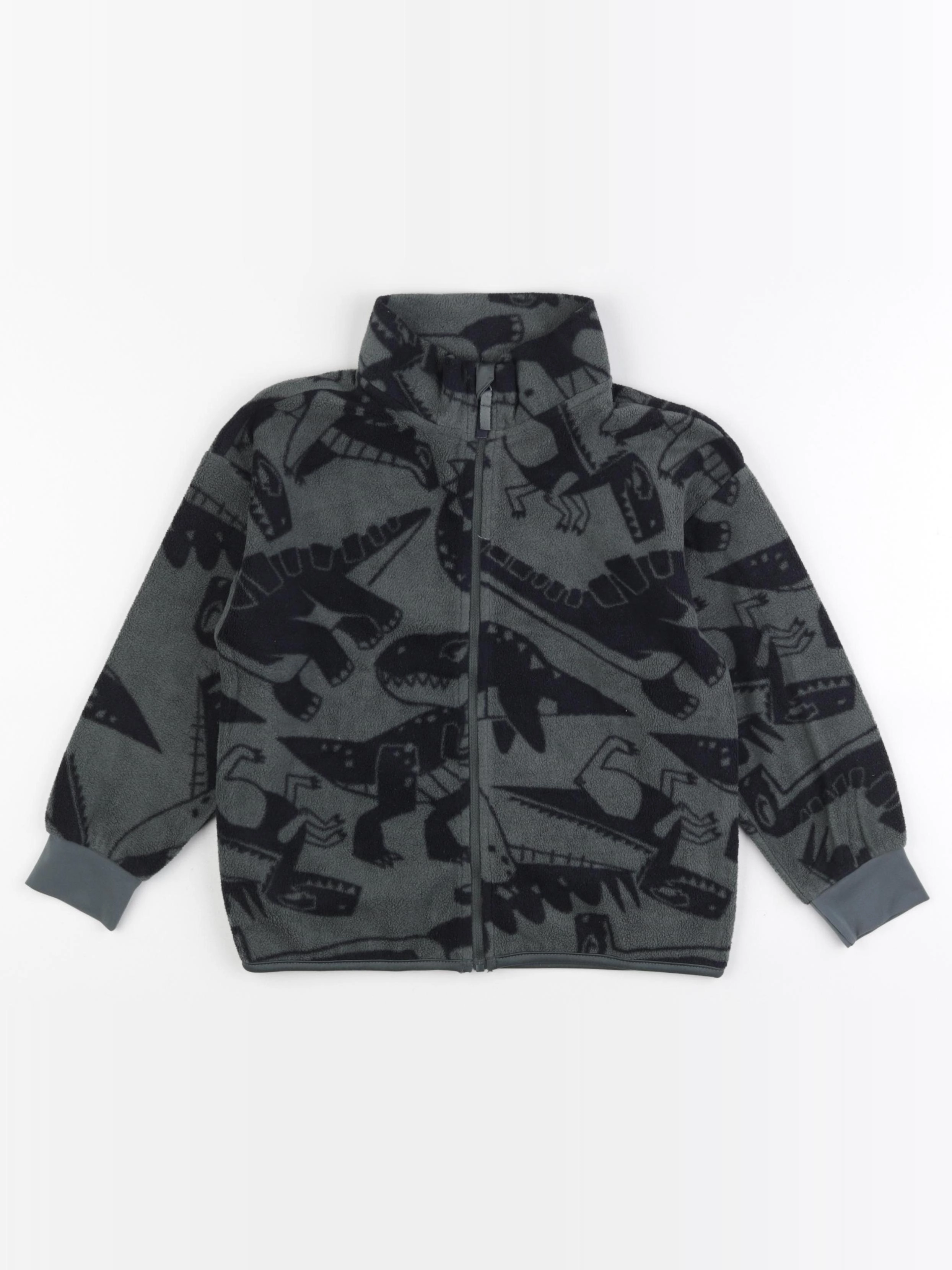 H&M - polaire vert - 5/6 ans