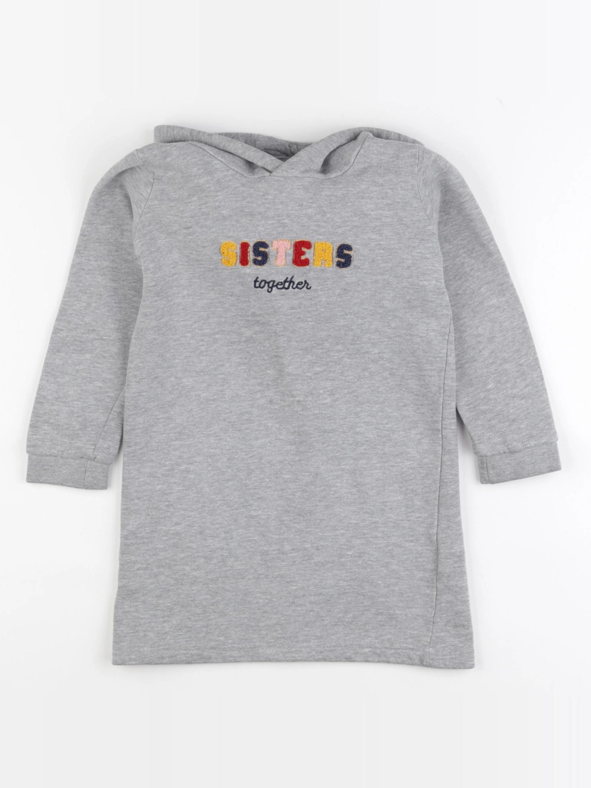 Vertbaudet - robe gris - 4 ans
