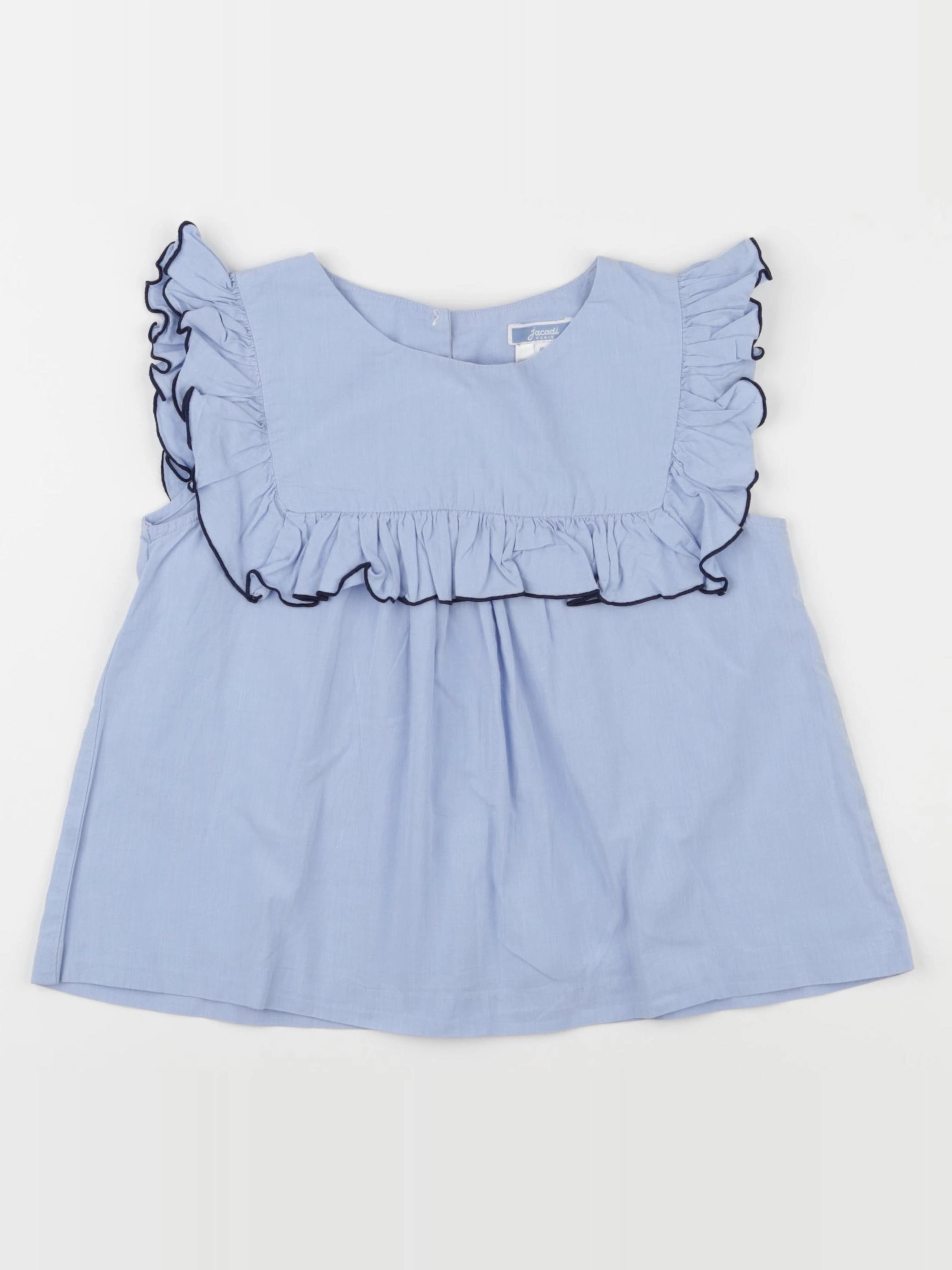 Jacadi - blouse bleu - 8 ans