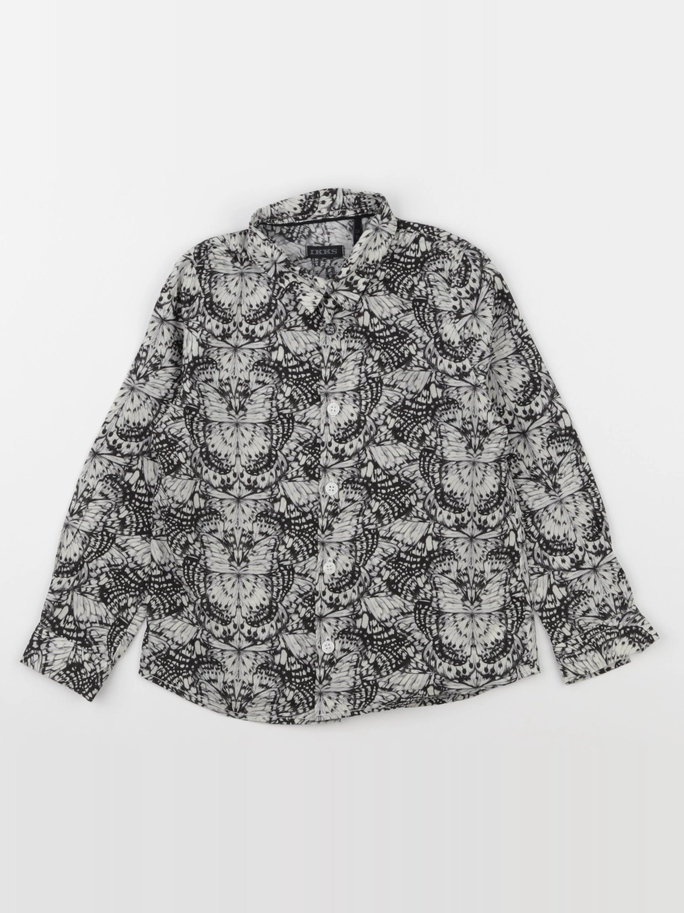 IKKS - chemise noir, beige - 3 ans