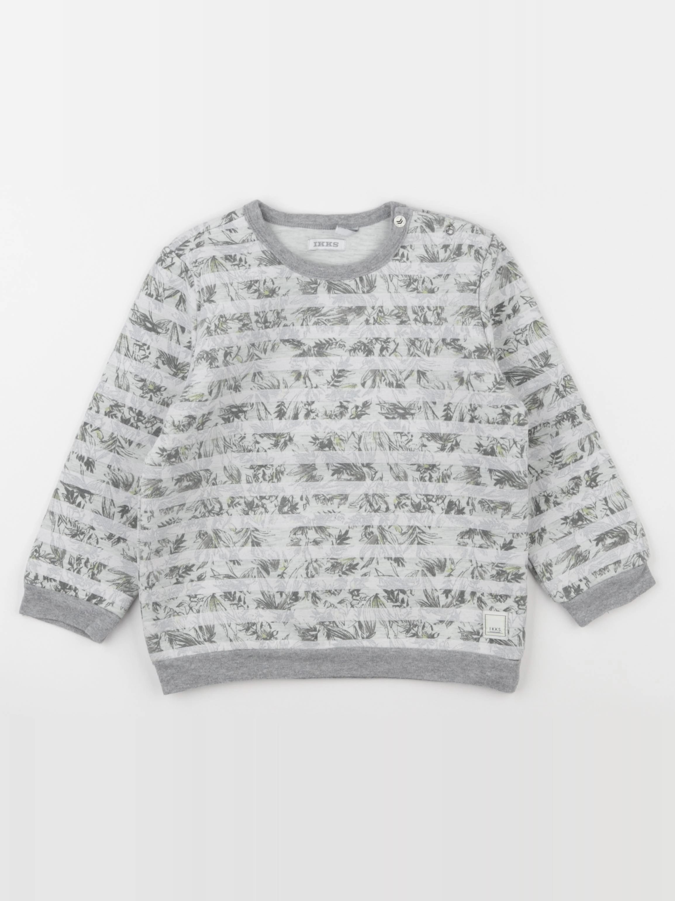 IKKS - sweat gris - 3 ans