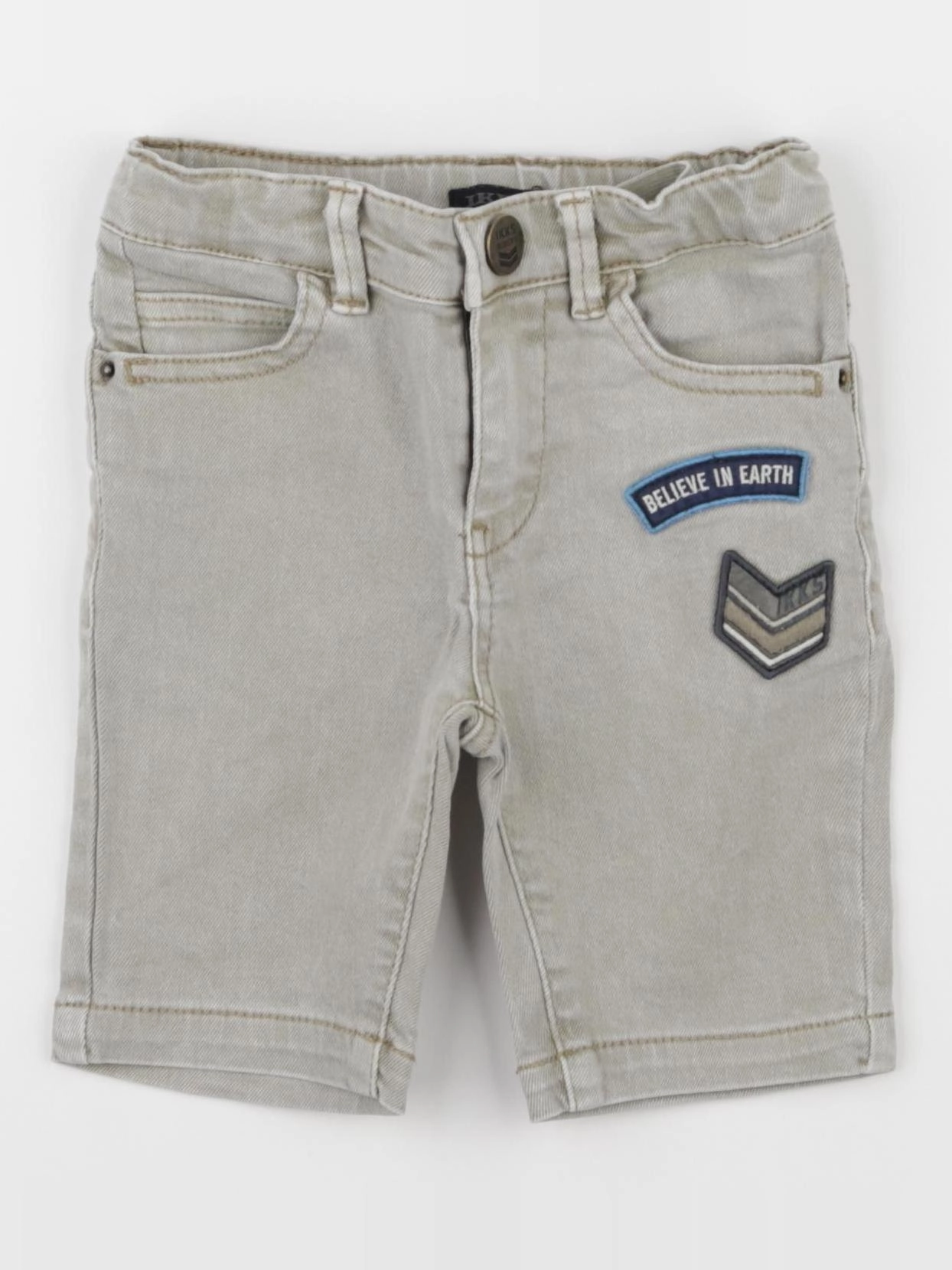 IKKS - short gris - 3 ans