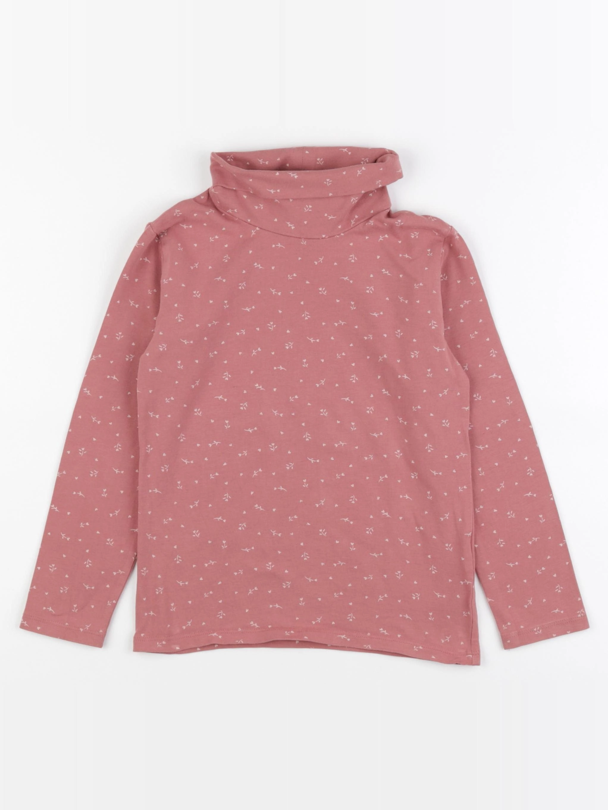 Vertbaudet - sous-pull rose - 6 ans