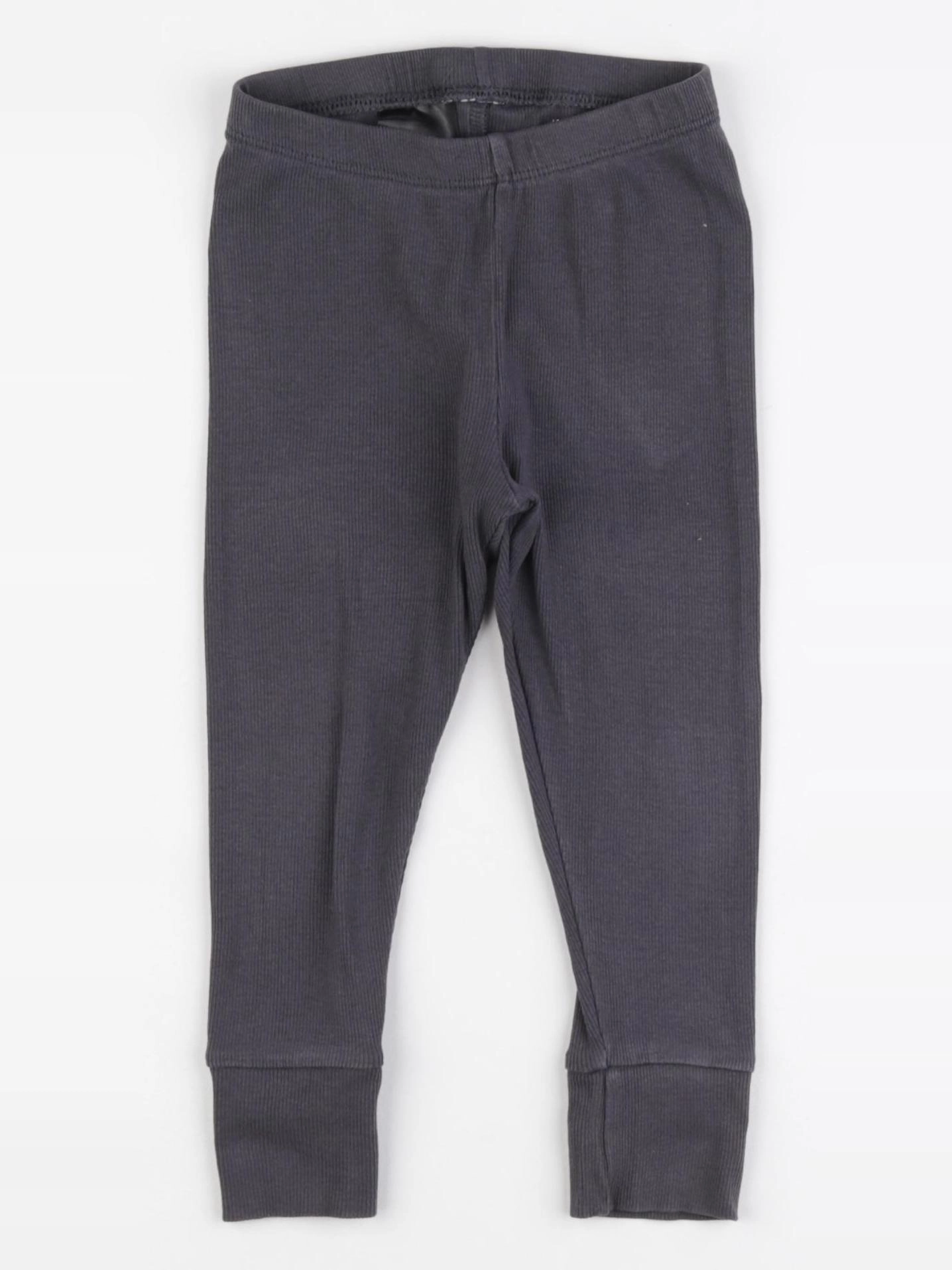 H&M - legging gris - 12/18 mois