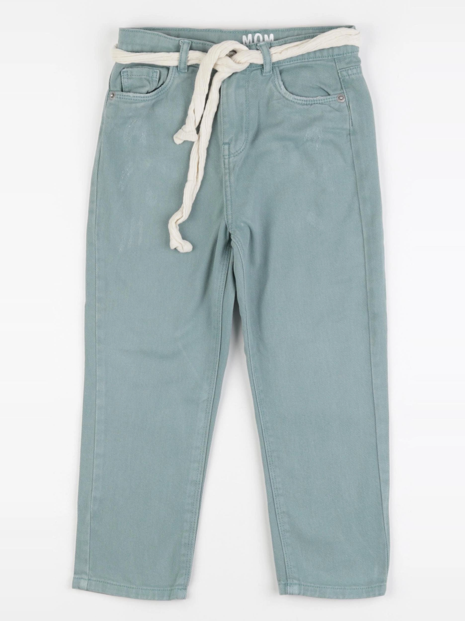 Vertbaudet - jean vert, bleu - 5 ans