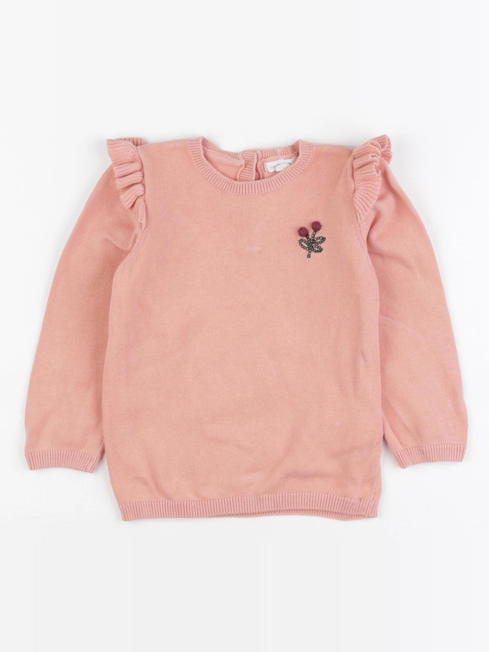 Vertbaudet - pull rose - 18 mois