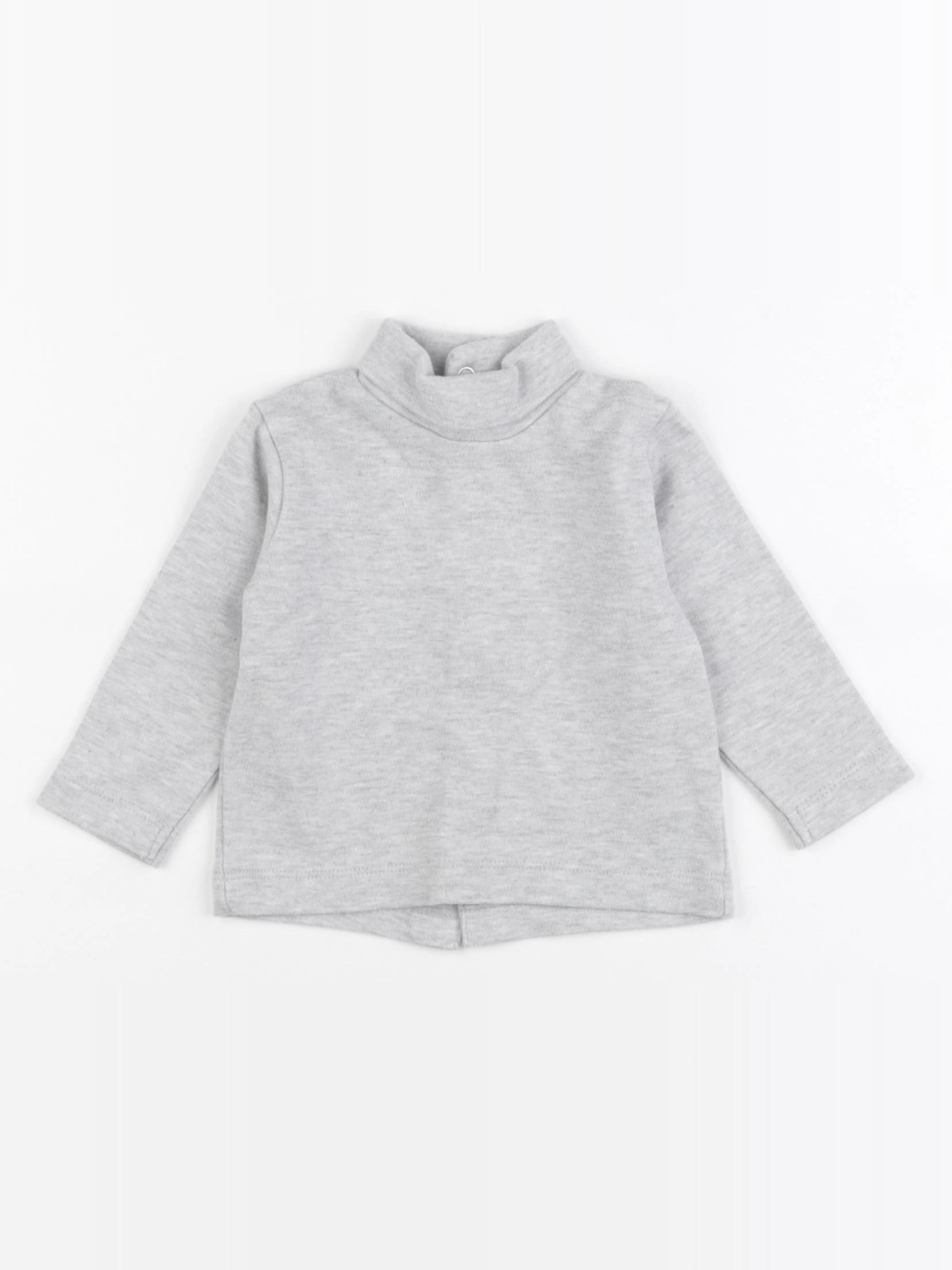 Buissonnière - sous-pull gris - 3/6 mois
