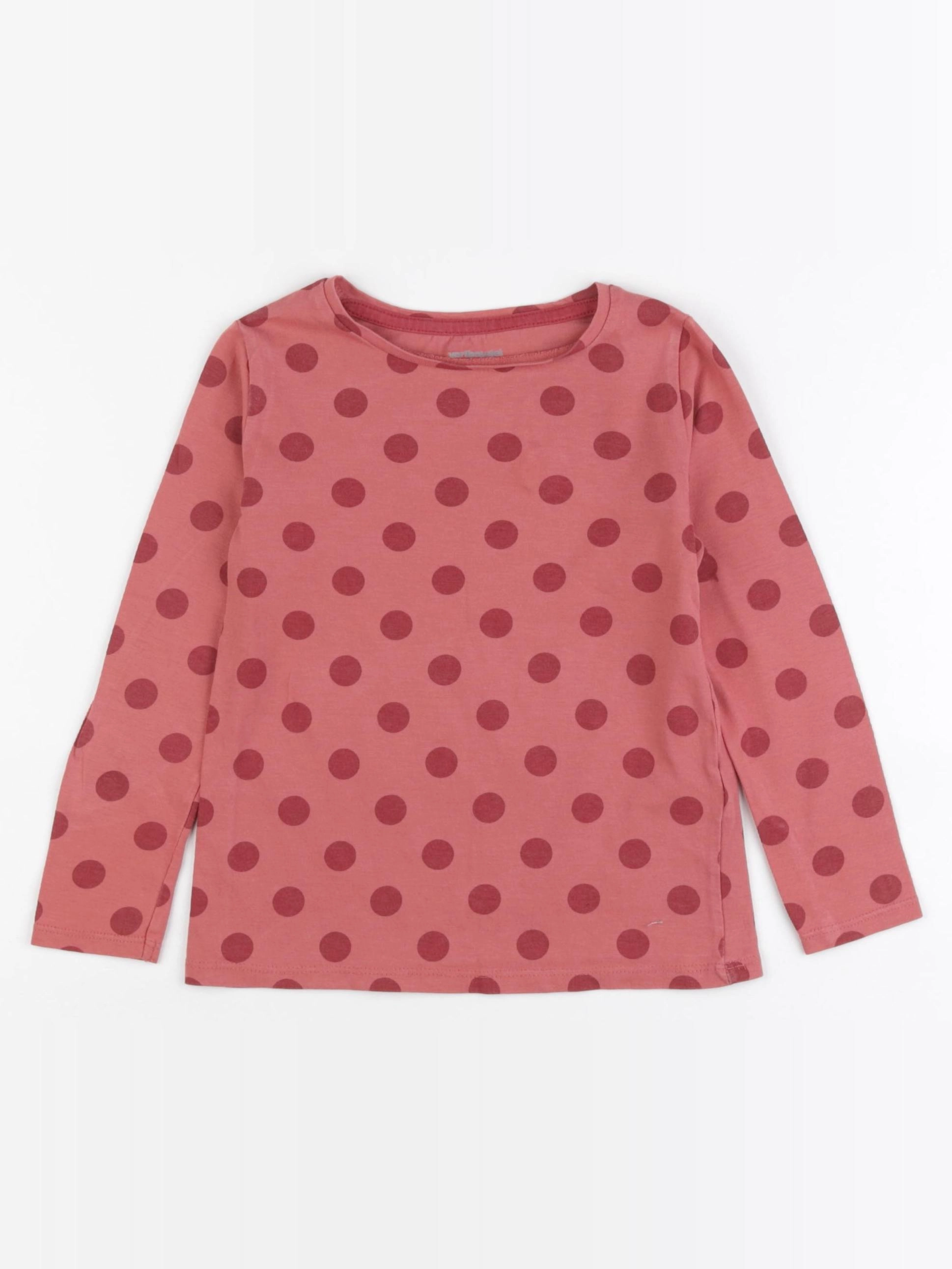 Vertbaudet - tee-shirt rose - 4 ans