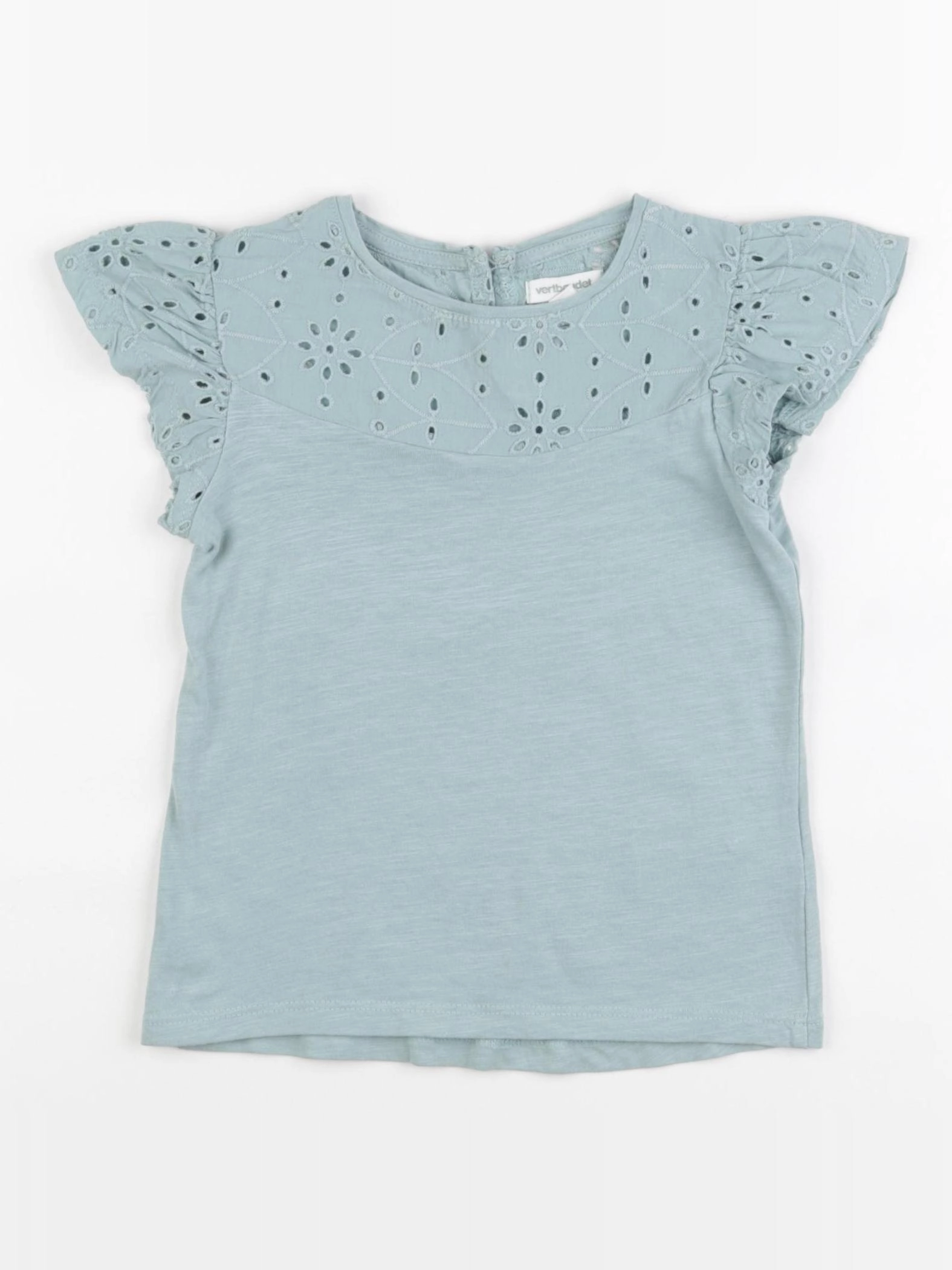 Vertbaudet - tee-shirt vert - 4 ans