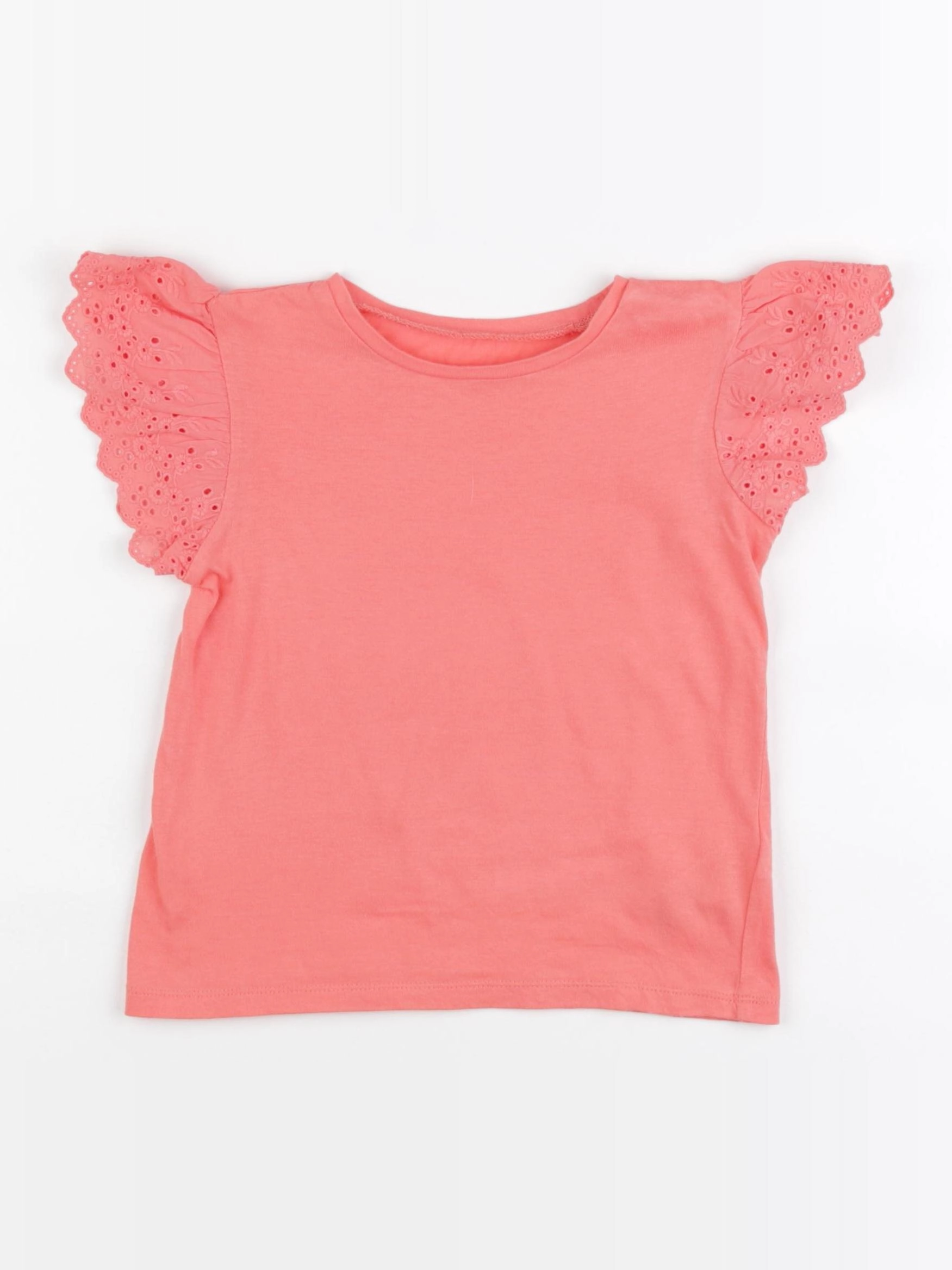 Vertbaudet - tee-shirt orange - 4 ans