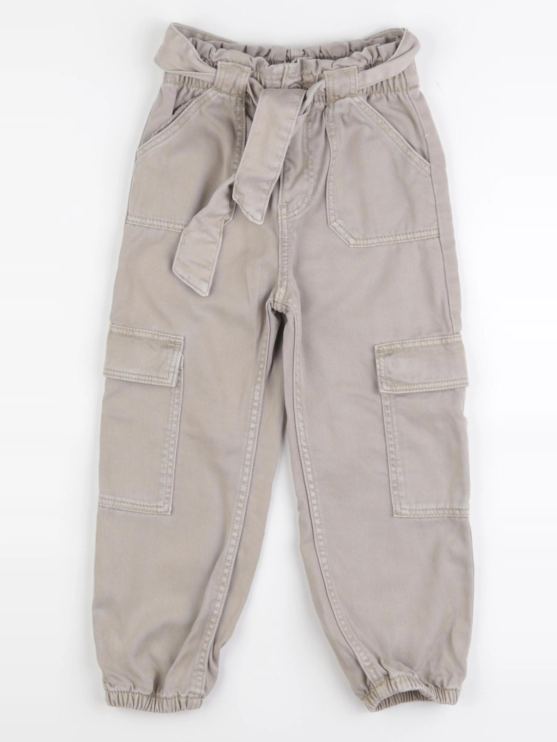Vertbaudet - pantalon beige - 5 ans
