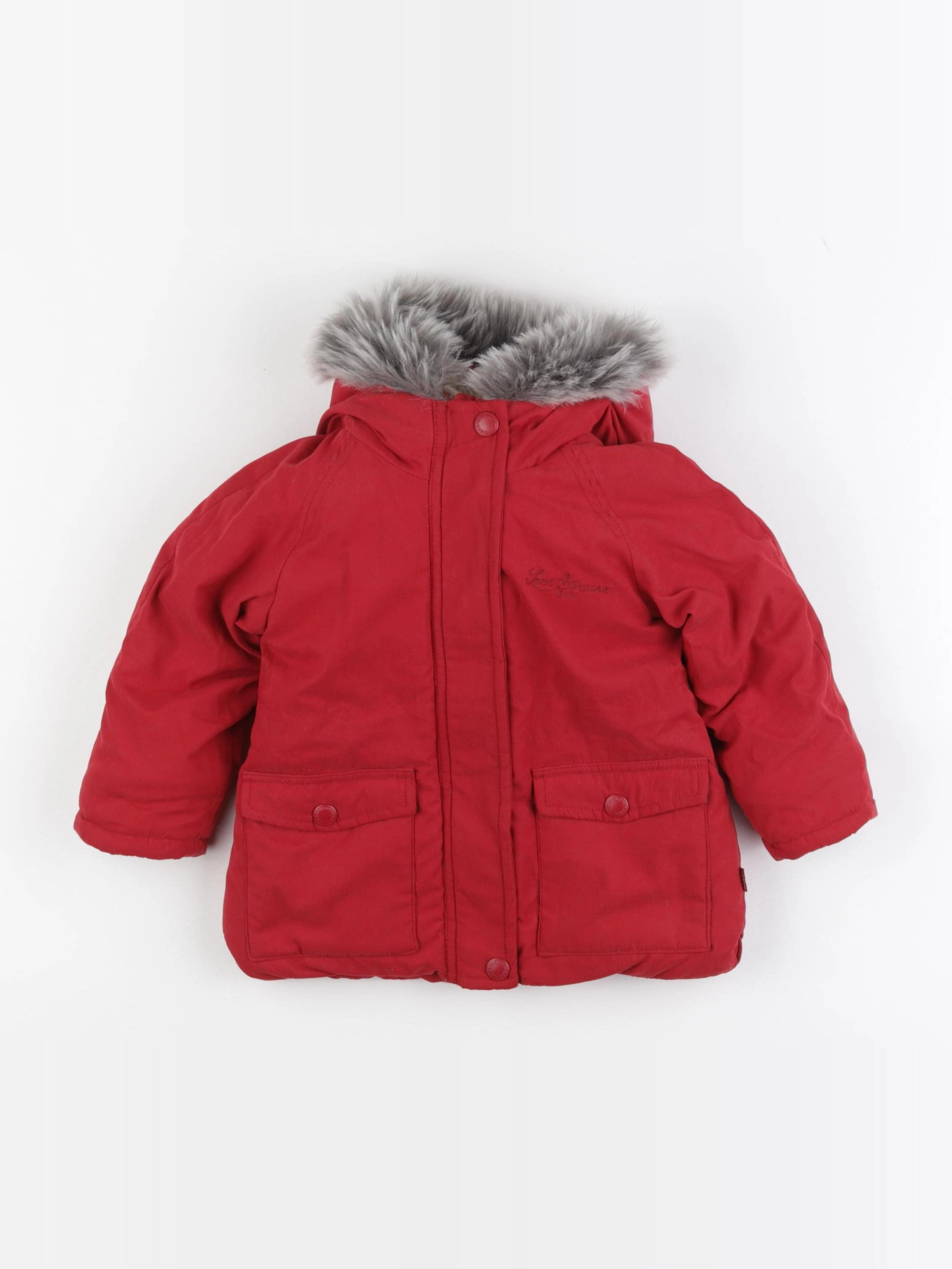 Levi's - parka rouge - 18 mois