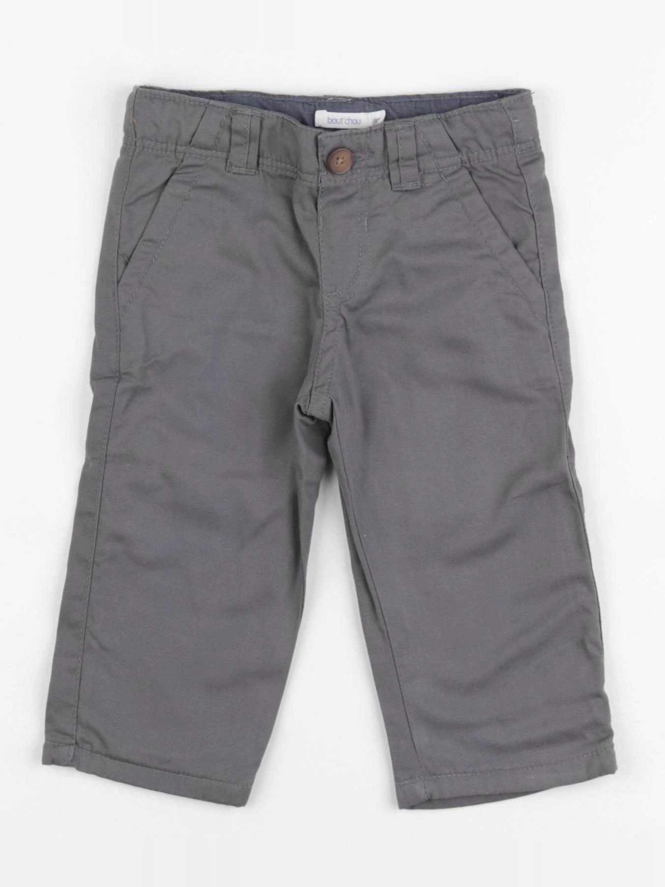 Boutchou - pantalon gris - 6 mois