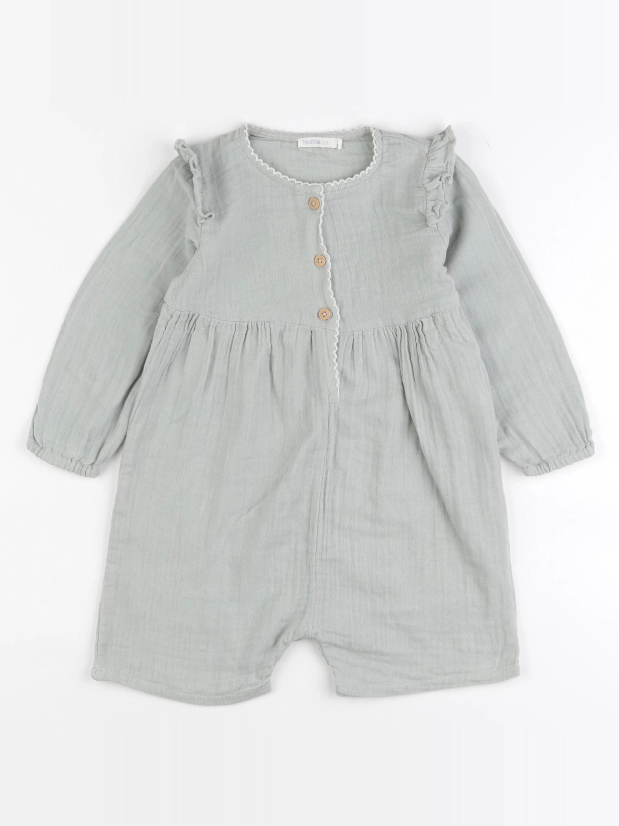 Boutchou - combinaison vert - 2 ans