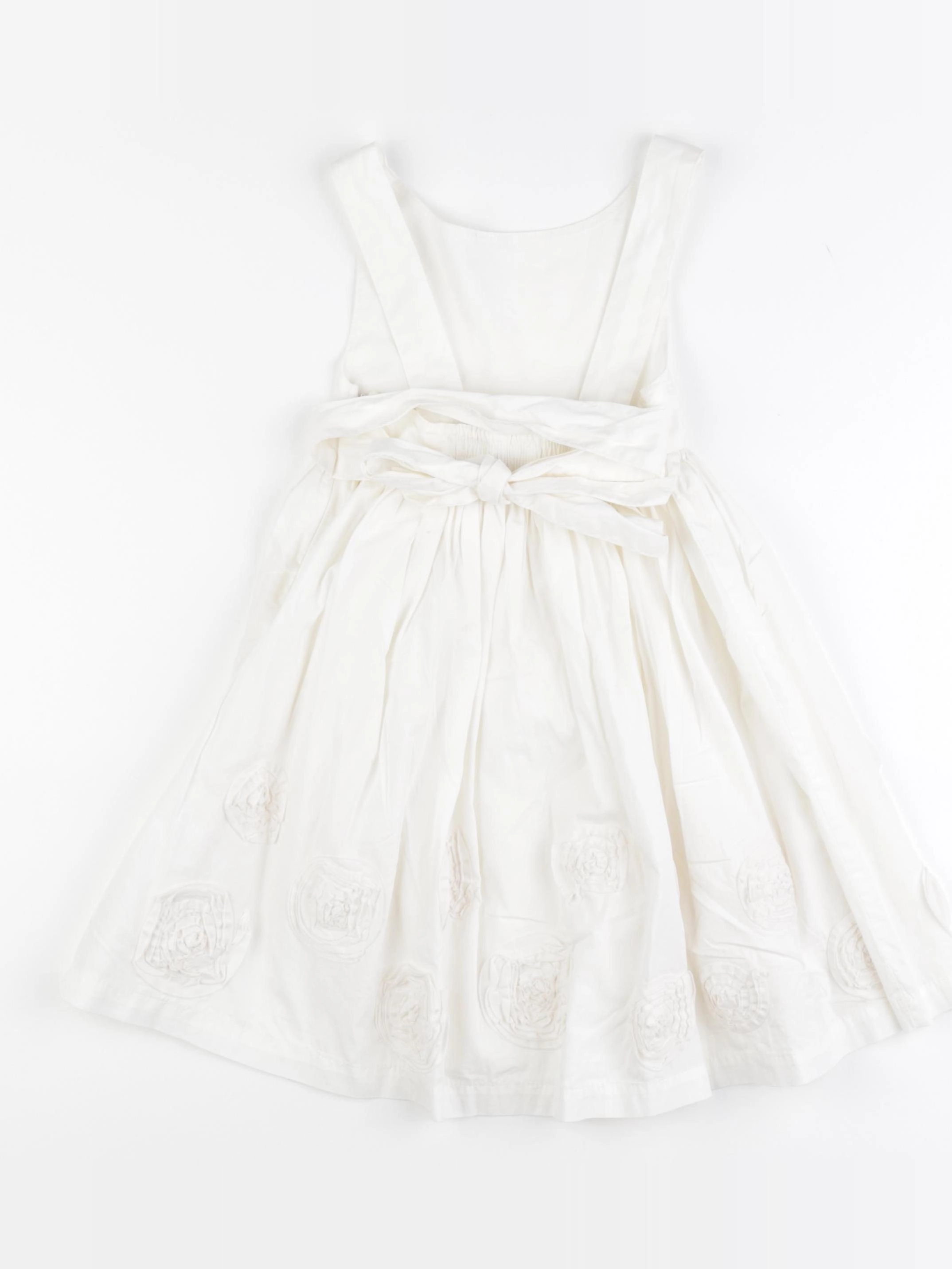 Vertbaudet - robe blanc - 2 ans