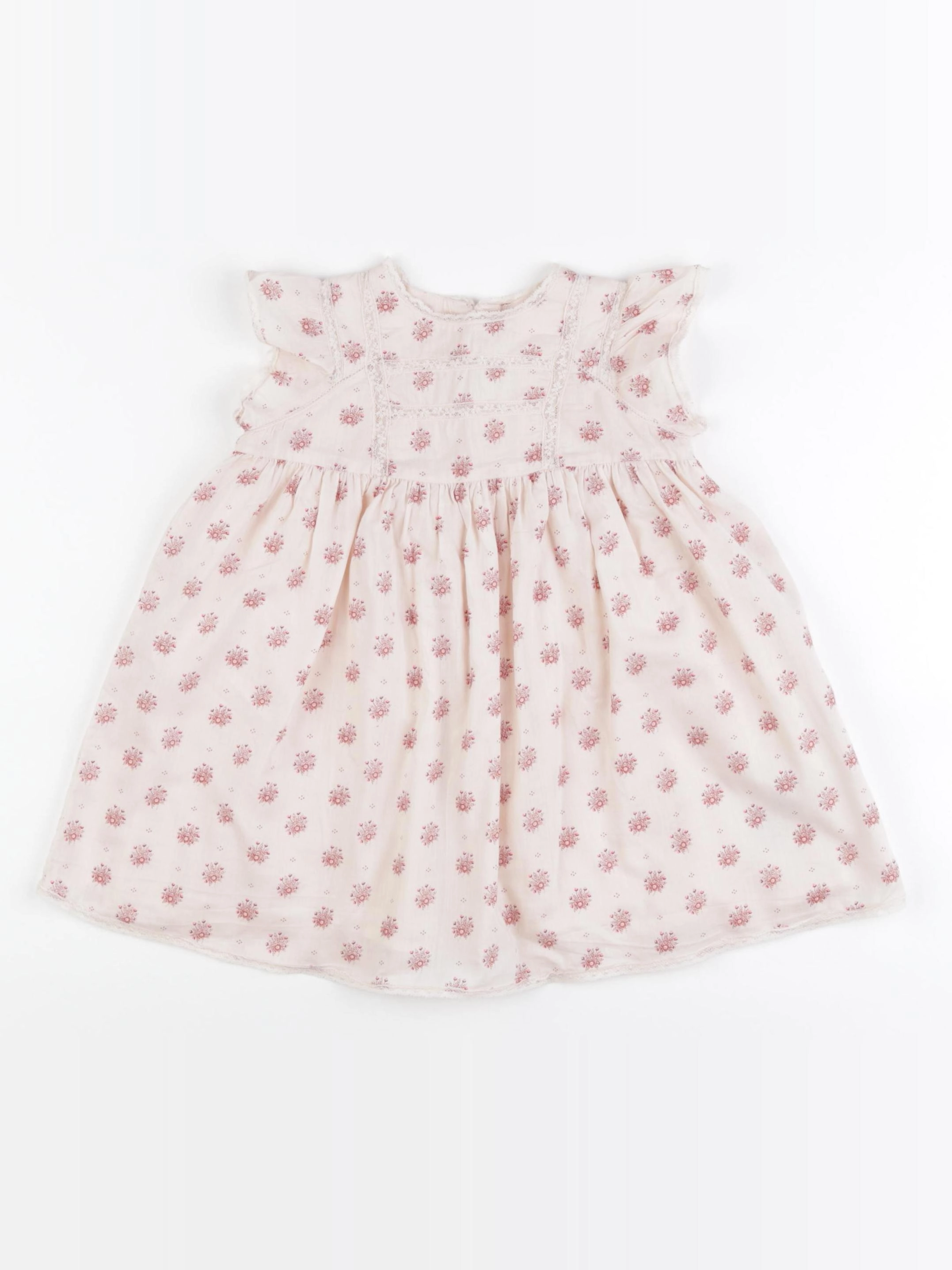 Bonpoint - robe rose - 18 mois