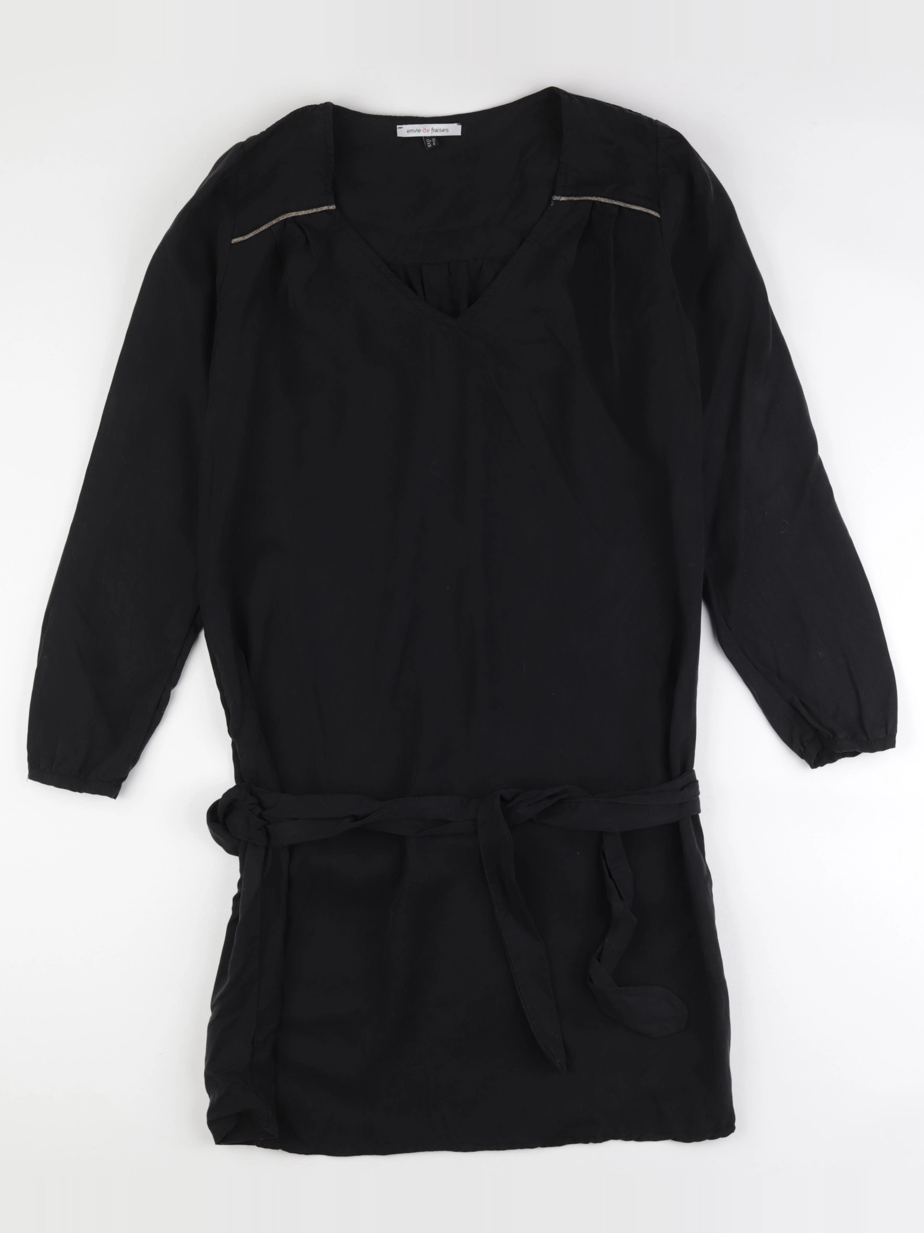 Envie de fraise - robe grossesse noir - 40