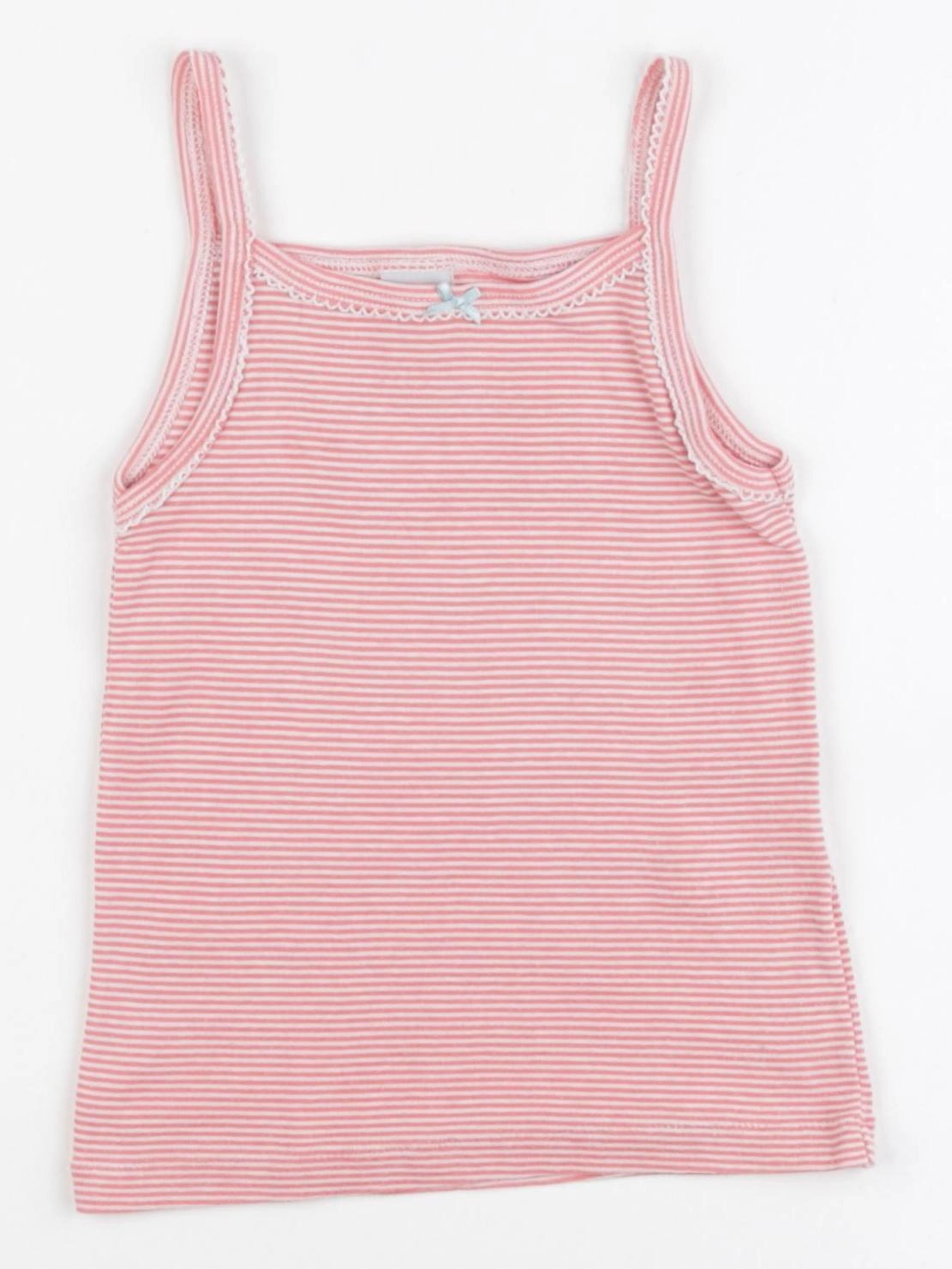 Petit Bateau - maillot de corps rose - 3 ans