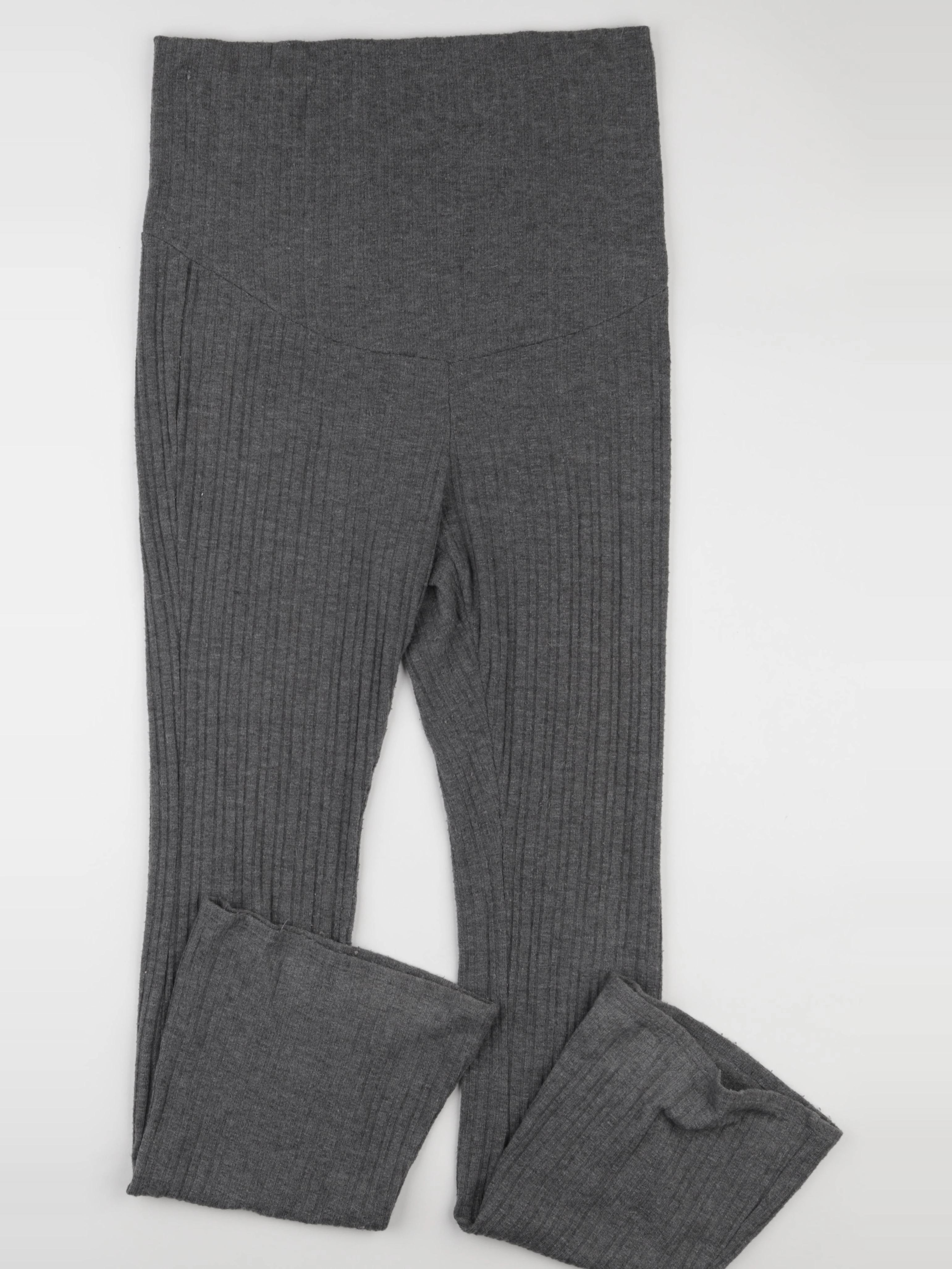 H&M - legging grossesse gris - m