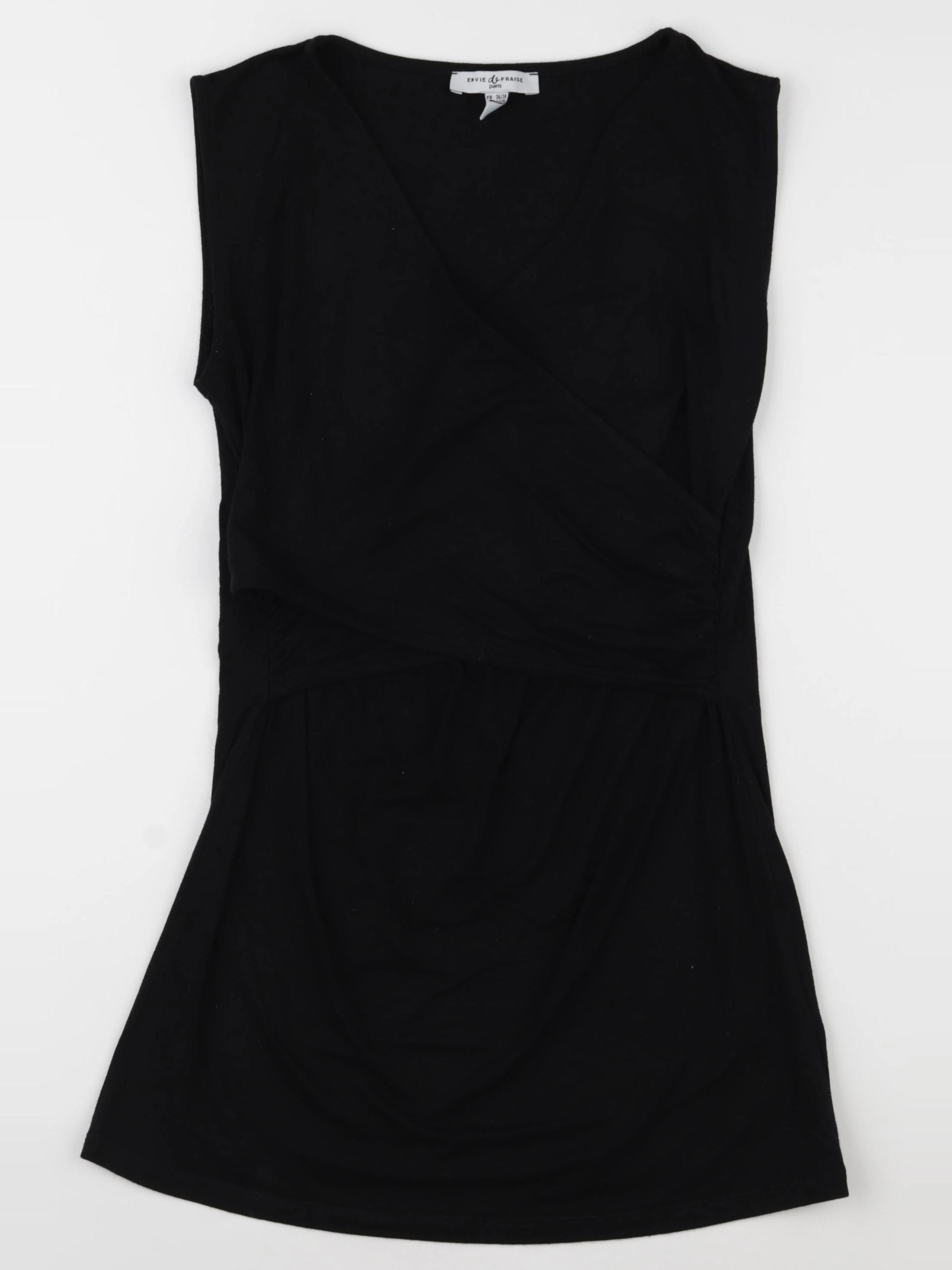 Envie de fraise - débardeur grossesse noir - 36 à 38