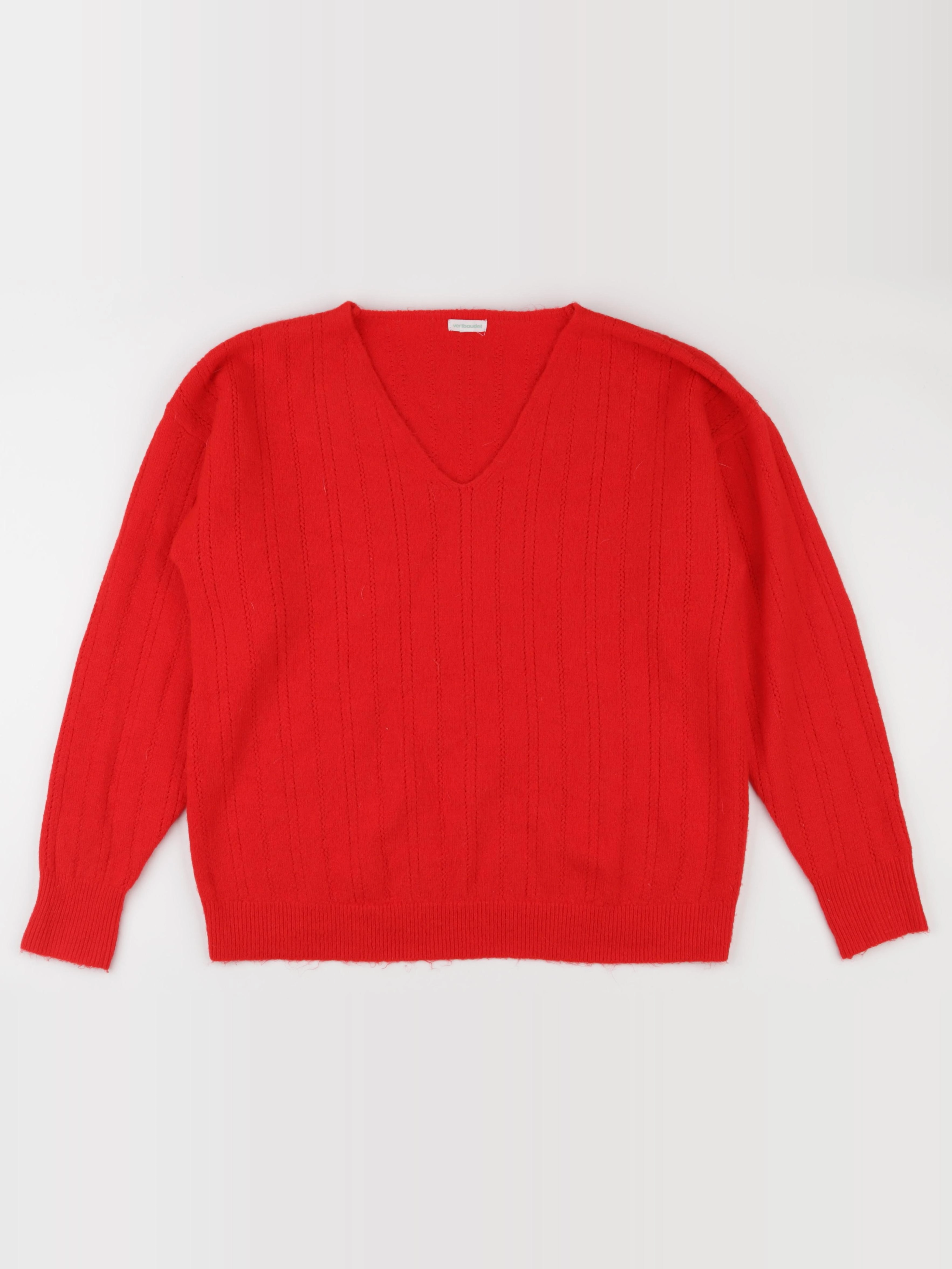 Vertbaudet - pull grossesse rouge - 38 à 40