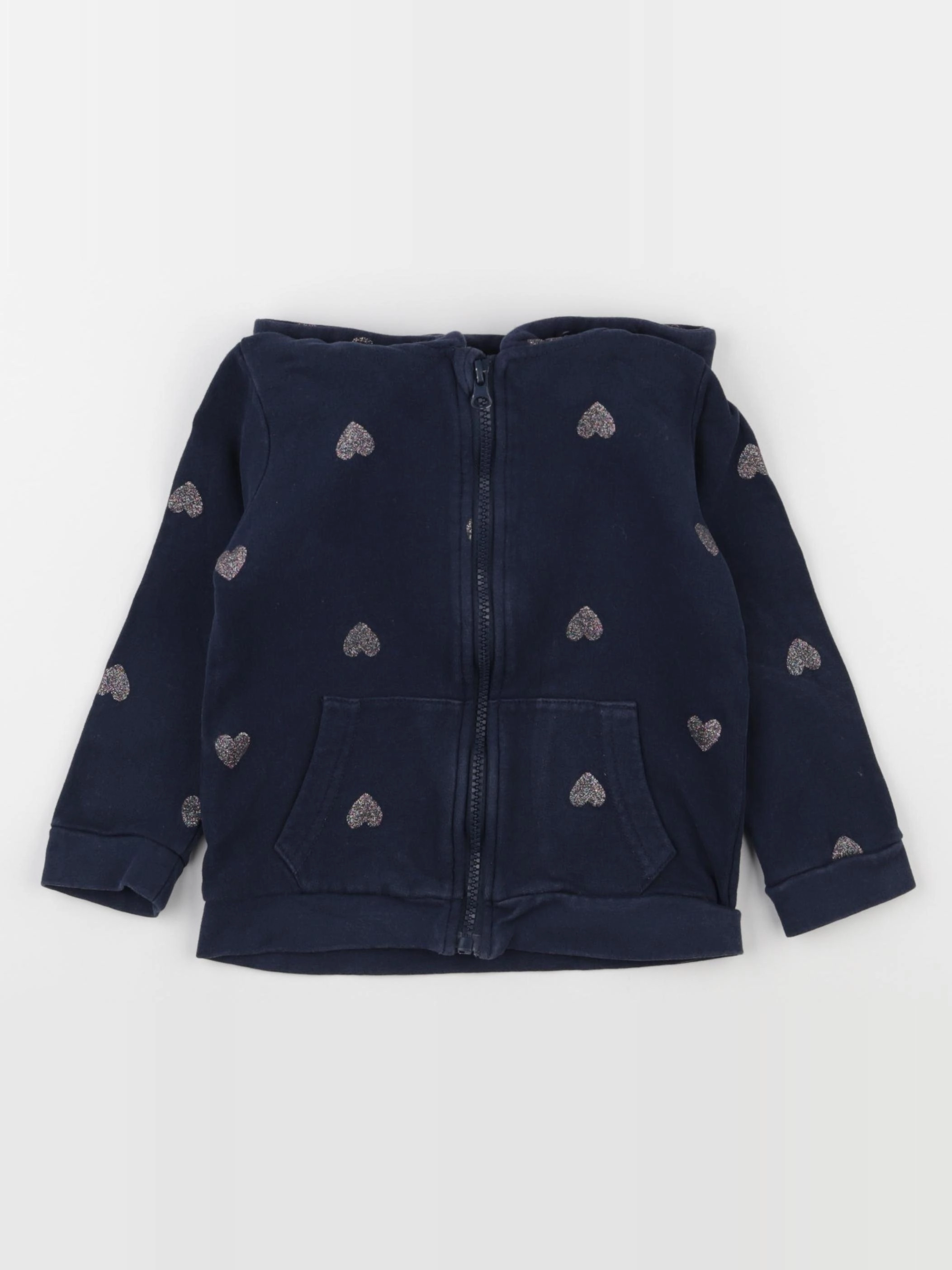 Vertbaudet - sweat bleu - 4 ans