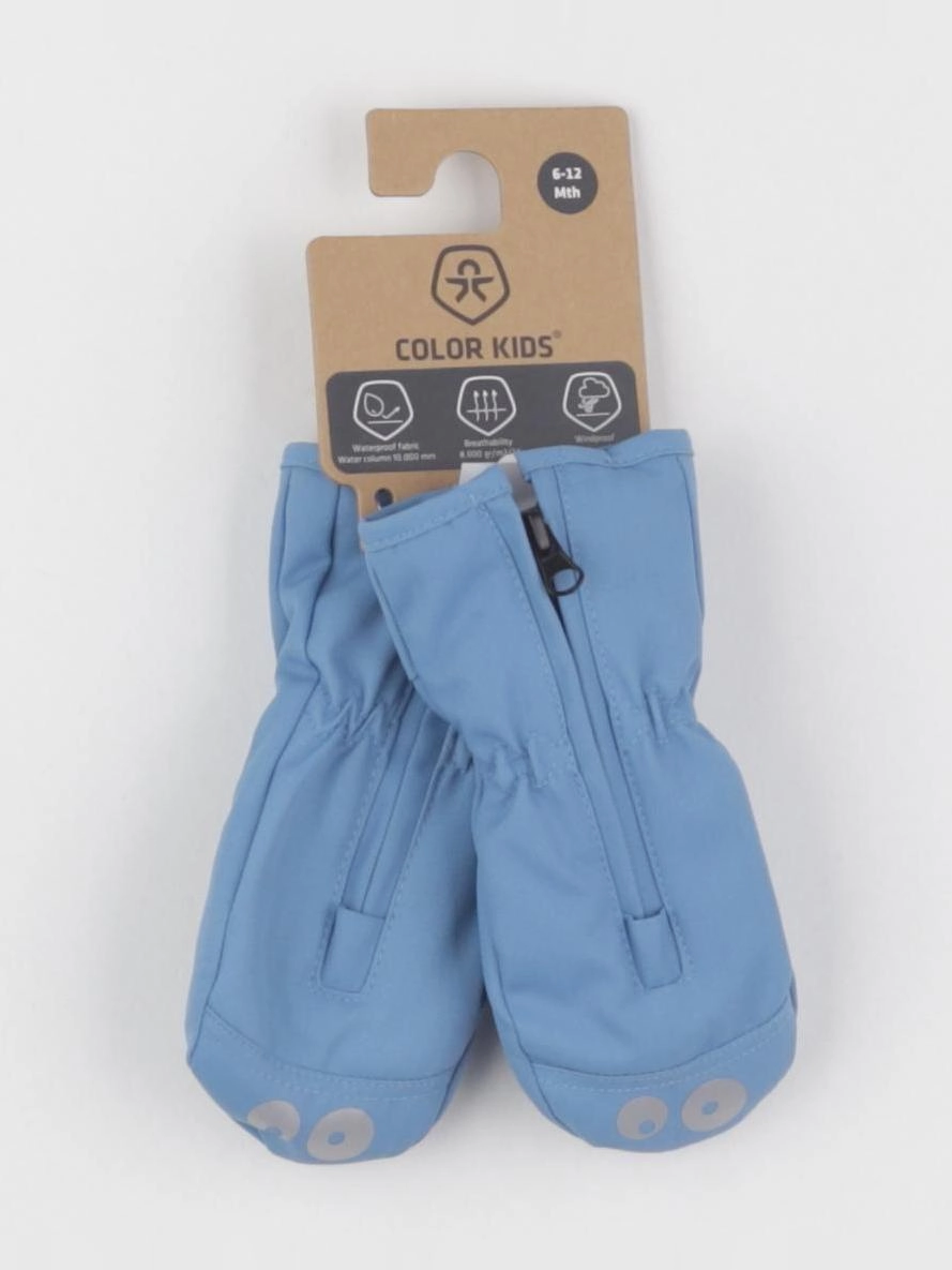 Colorkids - moufles de ski bleu - 6/12 mois