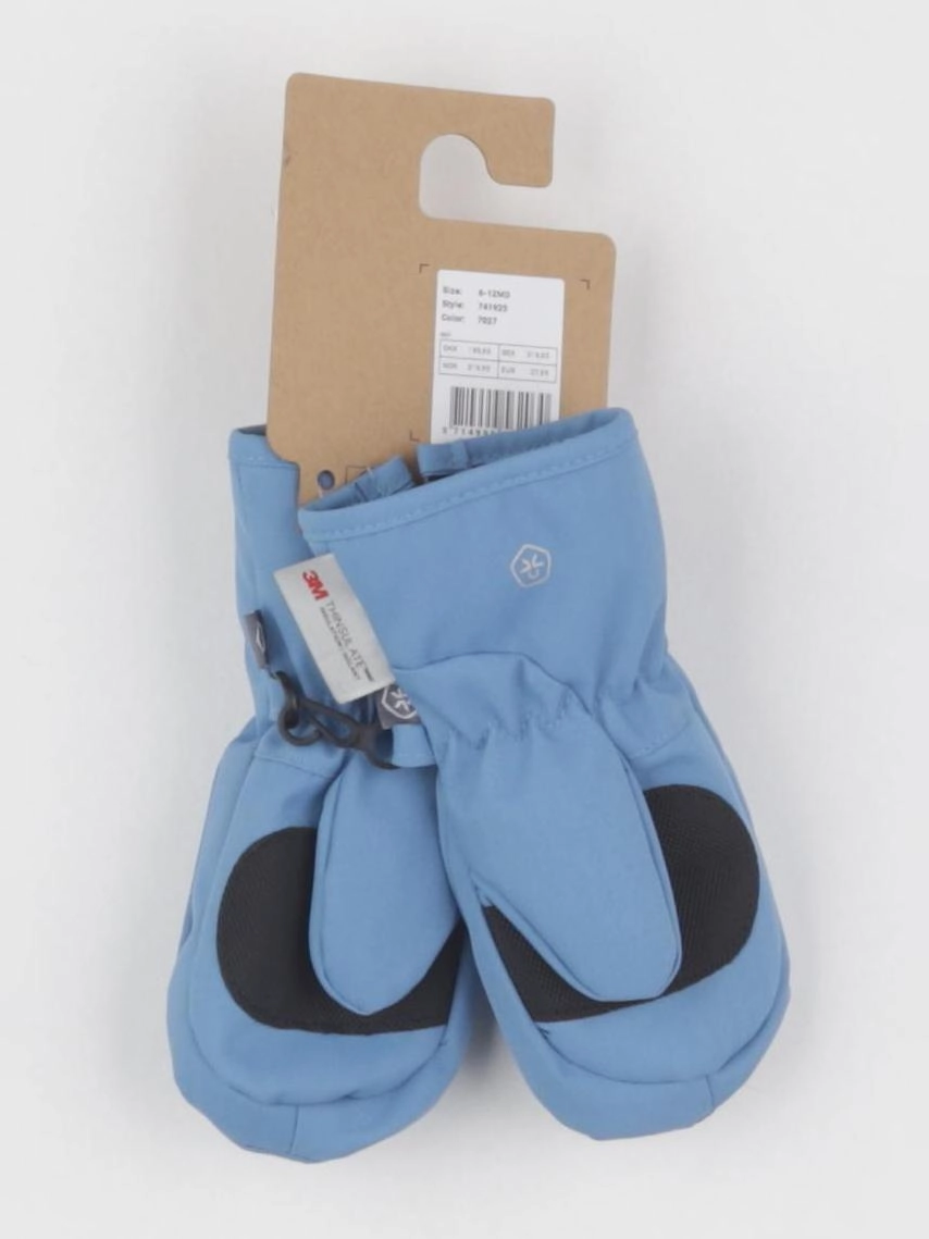 Colorkids - moufles de ski bleu - 6/12 mois