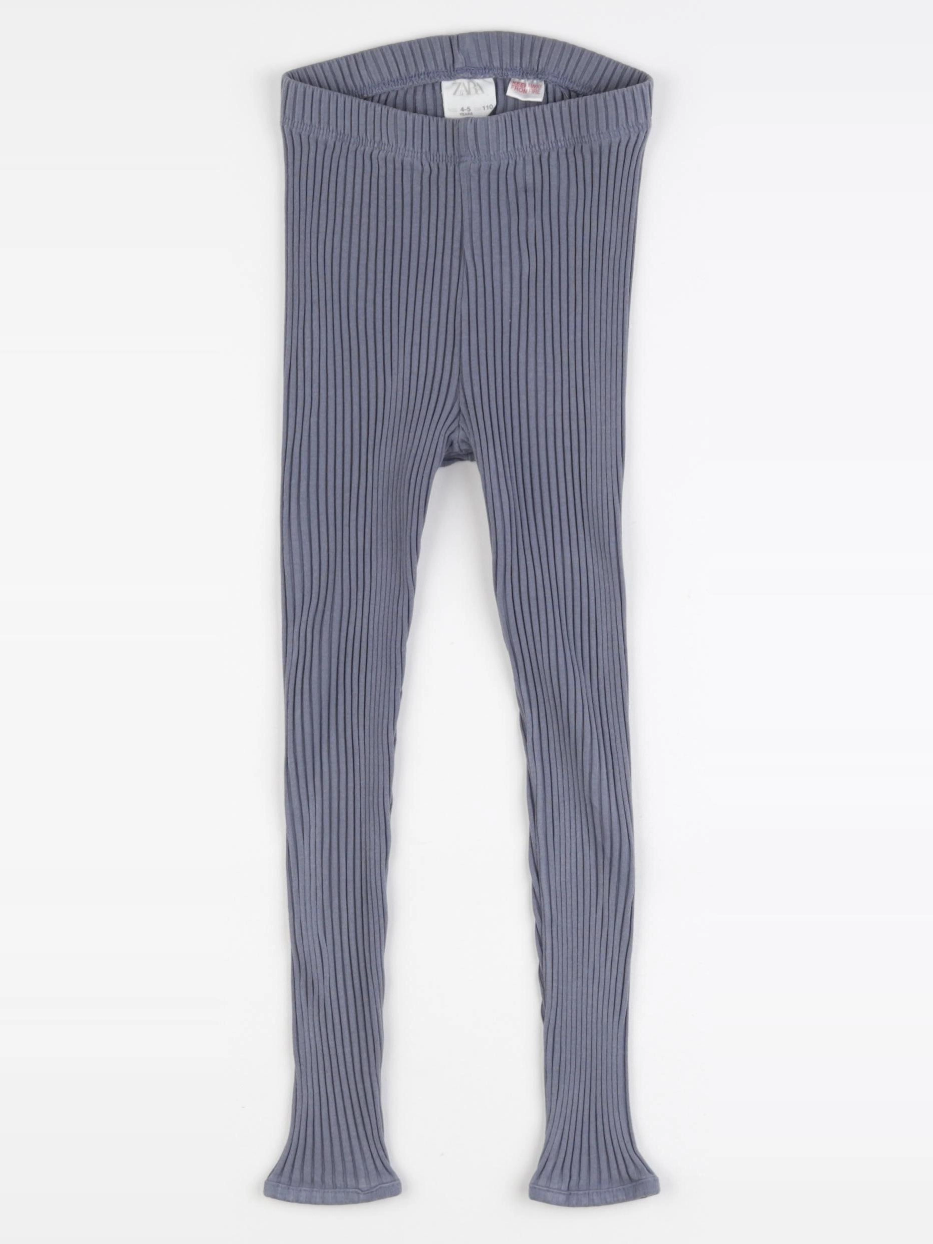 Zara - legging bleu - 4/5 ans