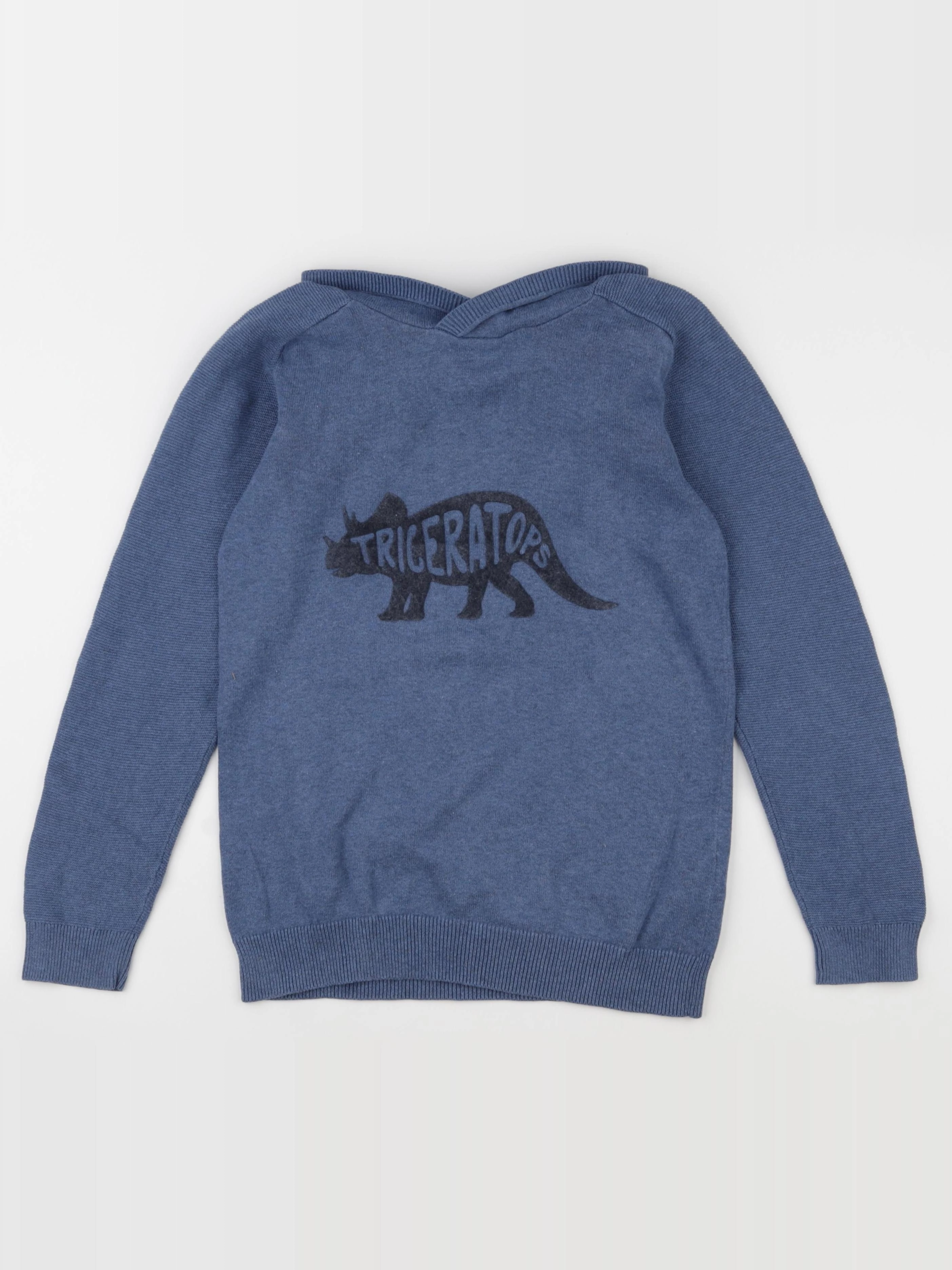 Vertbaudet - pull bleu - 10 ans