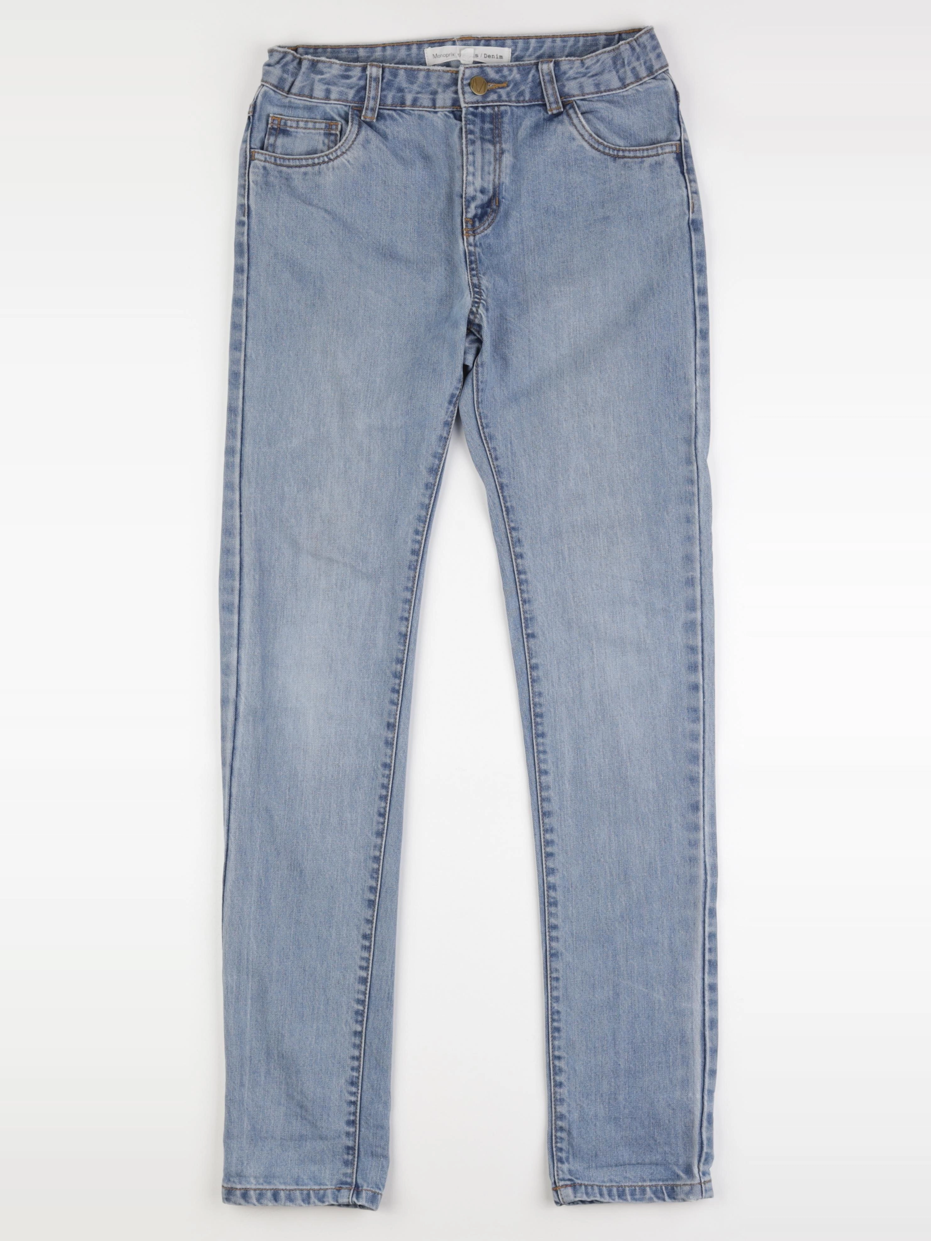 Monoprix - jean bleu - 14 ans