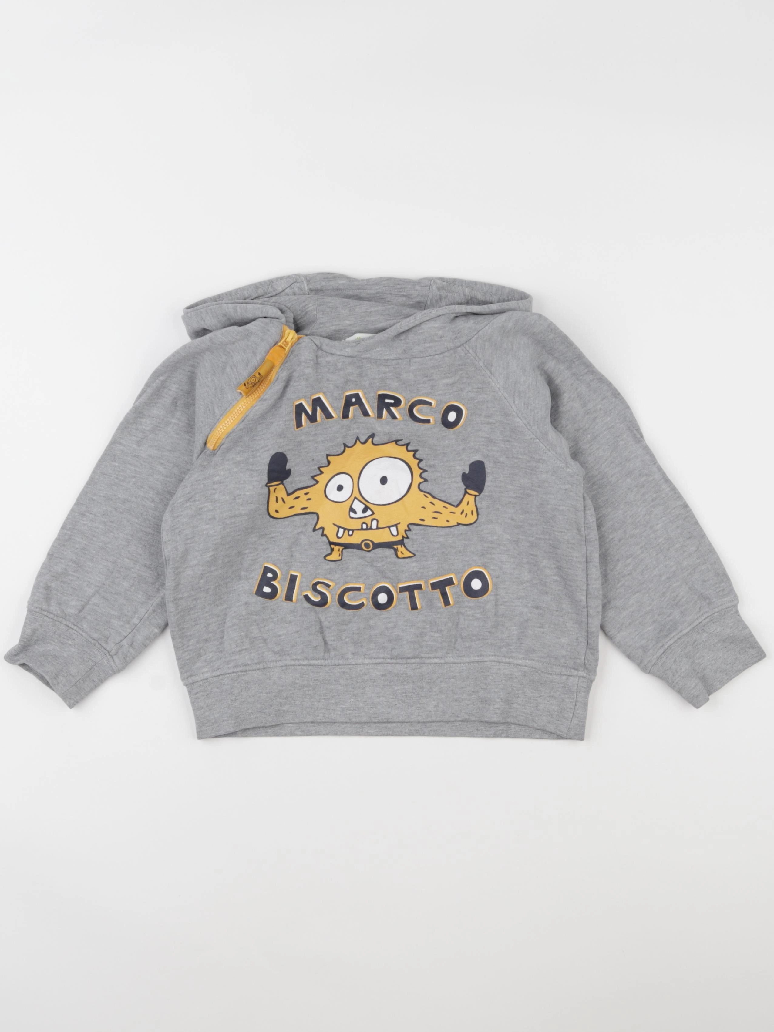 Vertbaudet - sweat gris - 4 ans