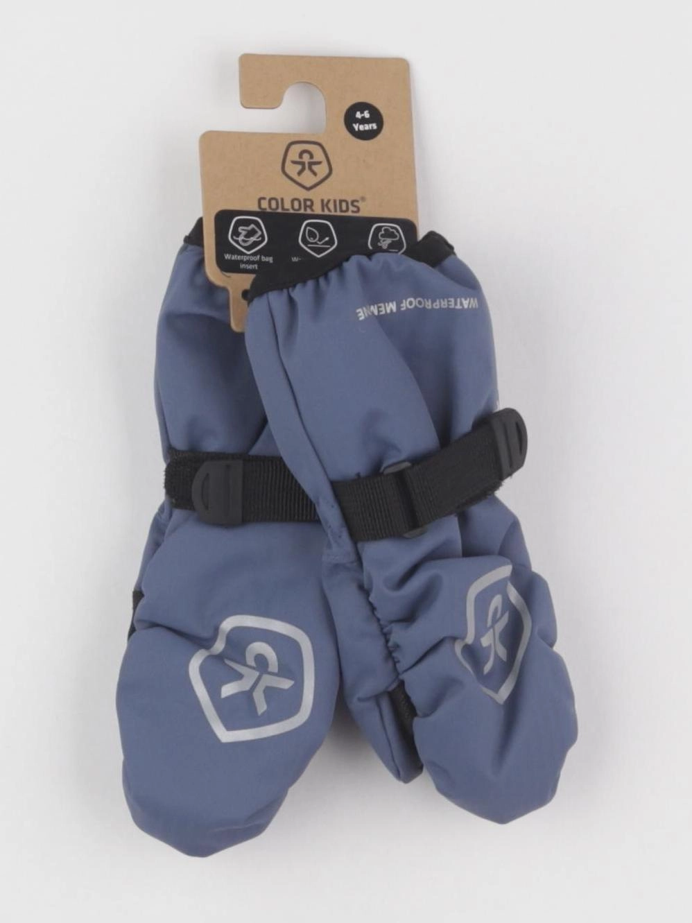 Colorkids - moufles de ski Vintage Indigo - 4/6 ans