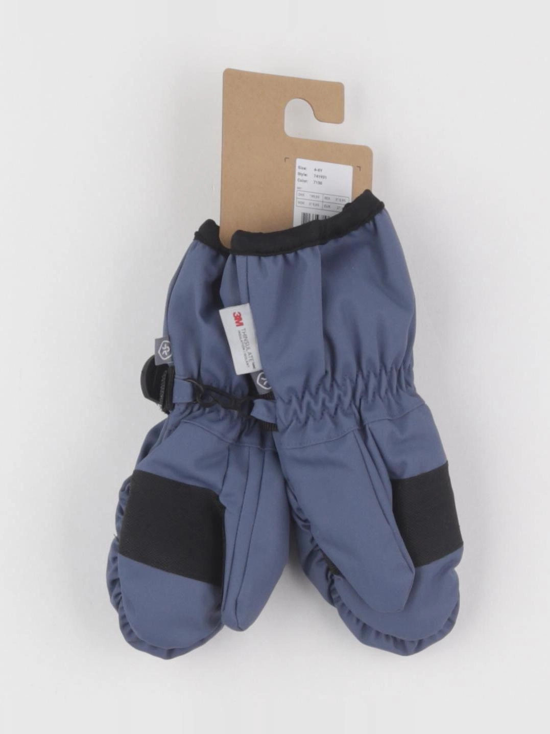 Colorkids - moufles de ski Vintage Indigo - 4/6 ans