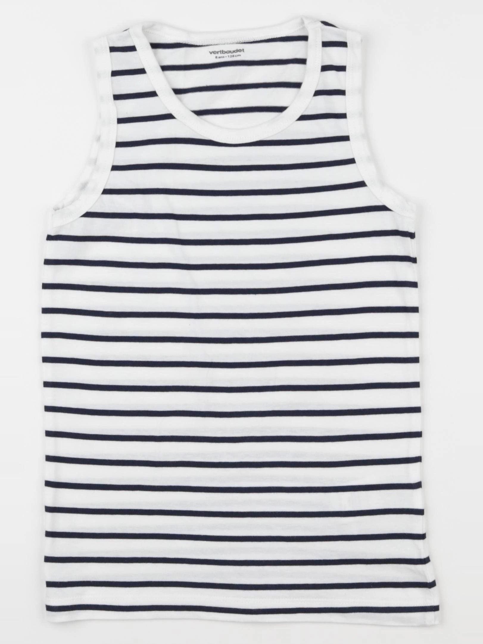 Vertbaudet - débardeur bleu - 8 ans