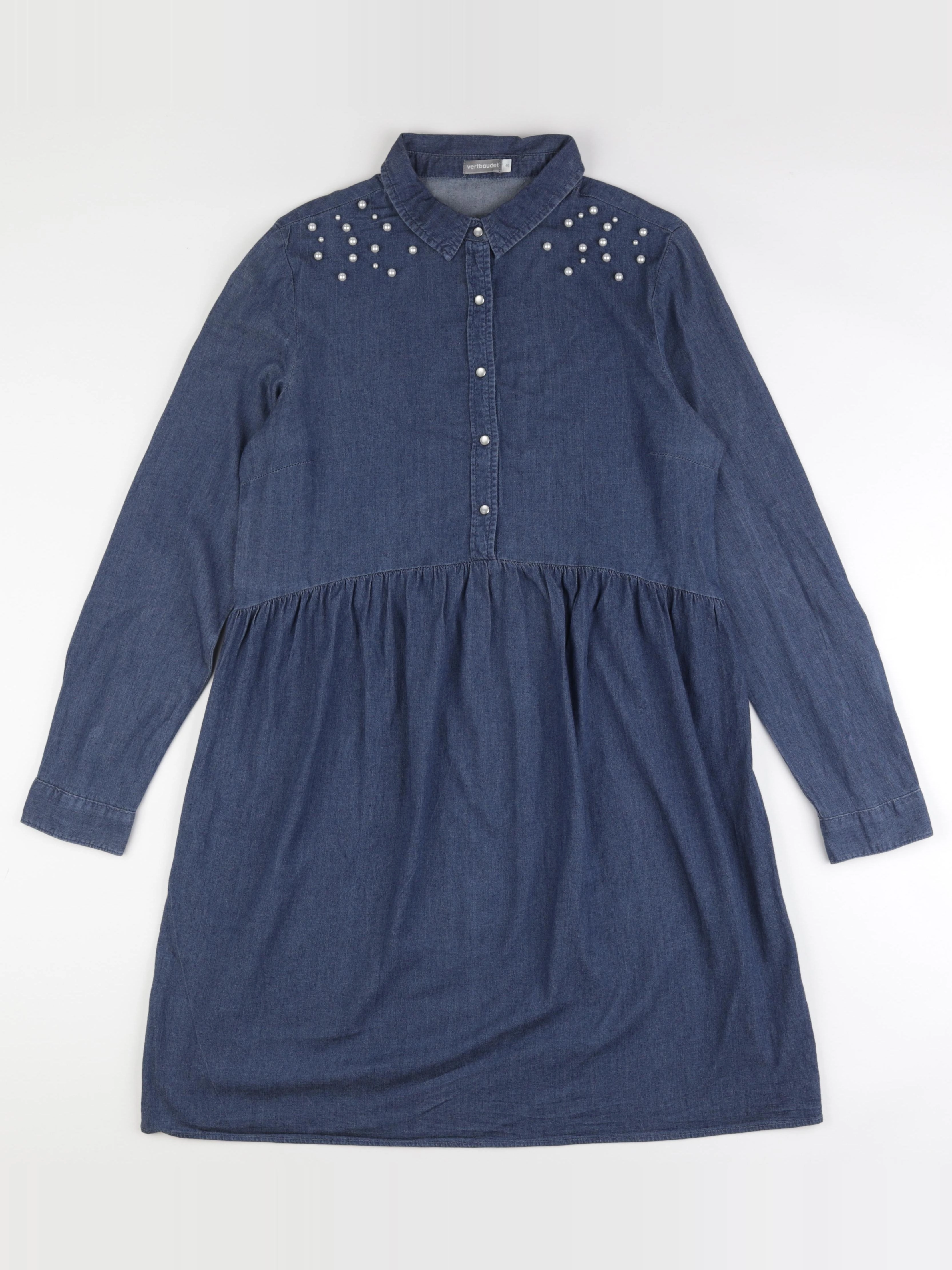 Vertbaudet - robe grossesse bleu - 40