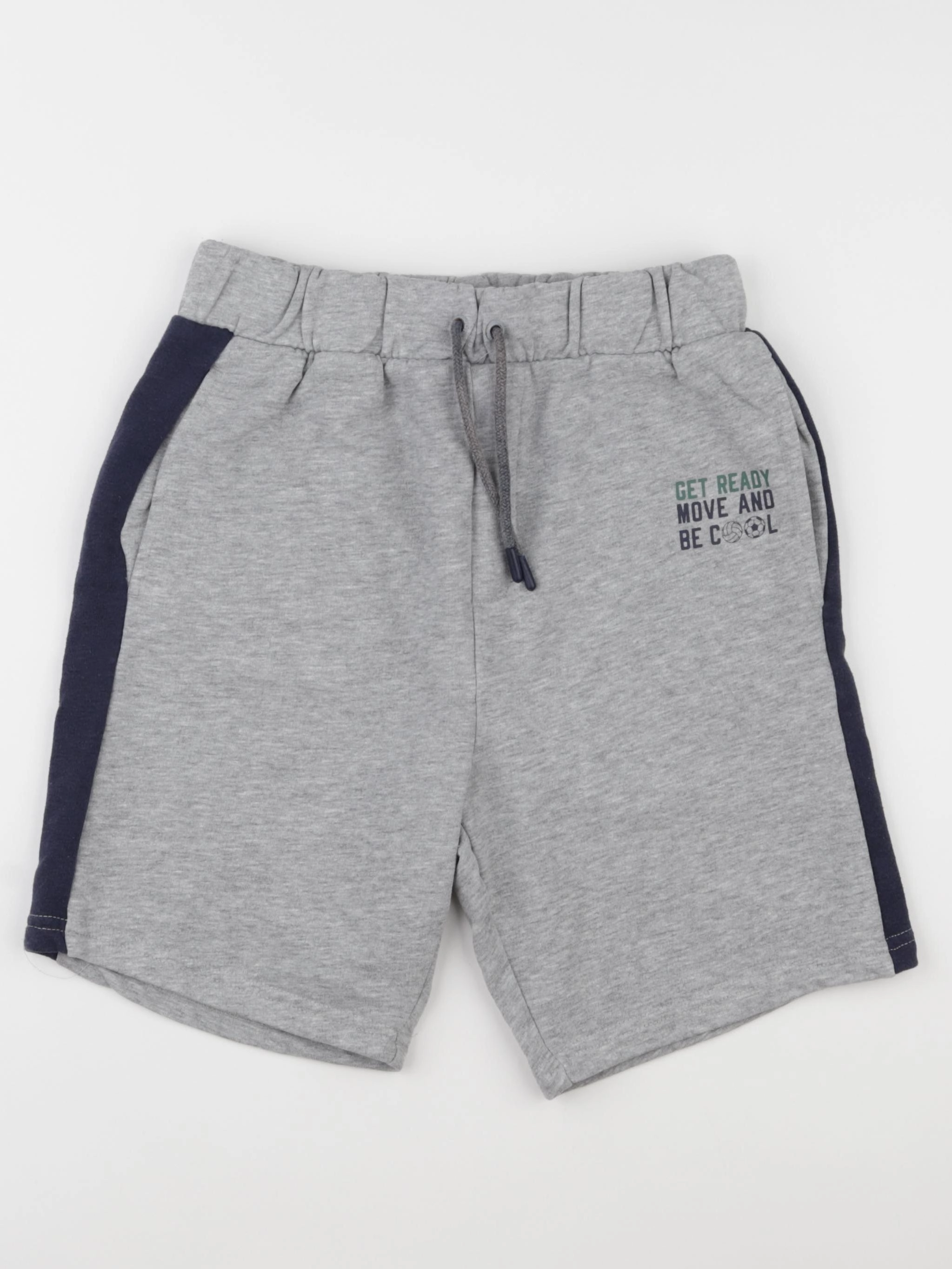Vertbaudet - short gris - 12 ans
