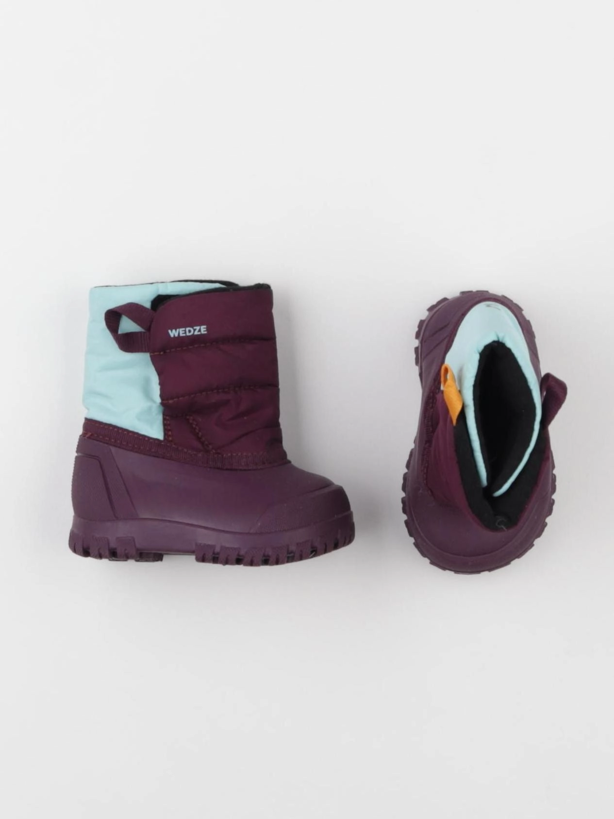 Decathlon ski - bottes violet - pointure 18/19