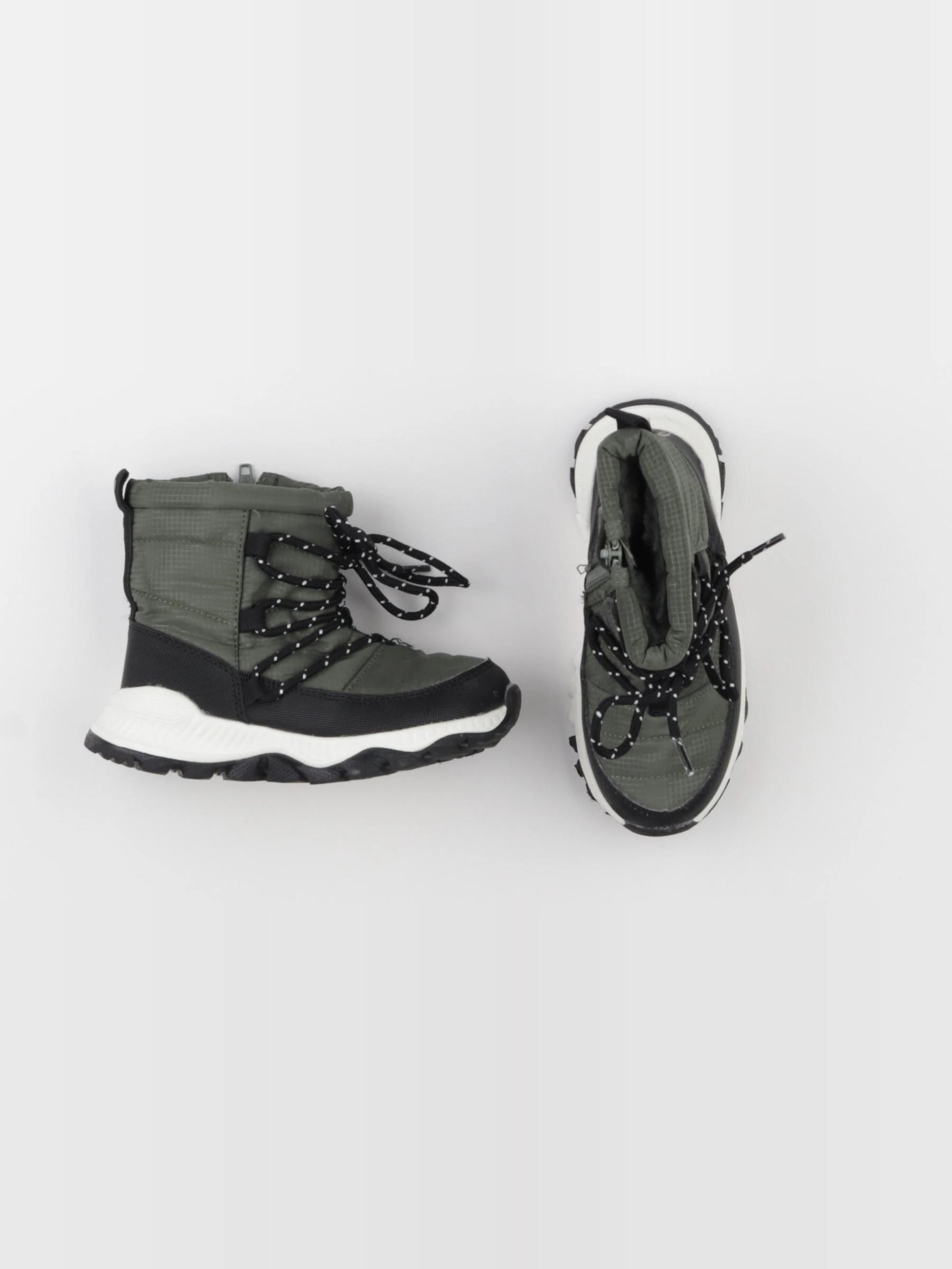 Okaidi - bottes de ski vert - pointure 27