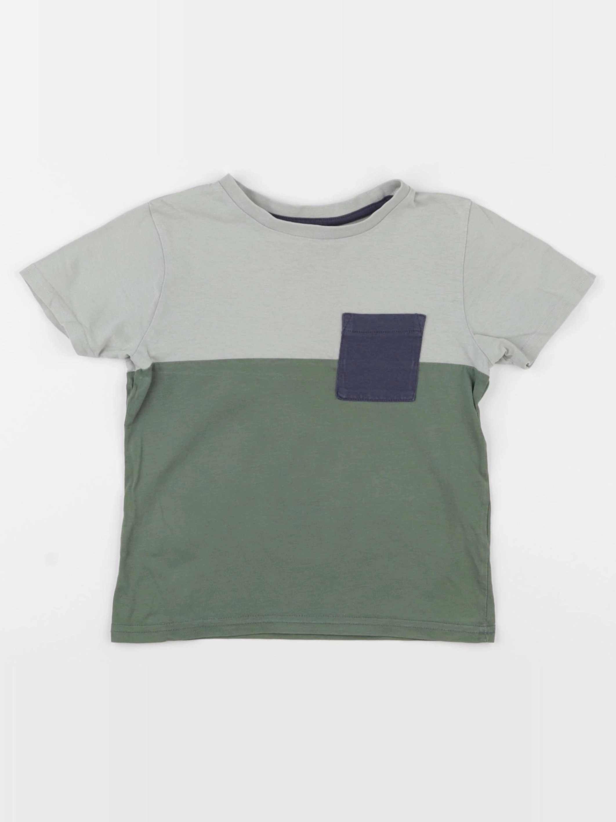Vertbaudet - tee-shirt vert - 8 ans