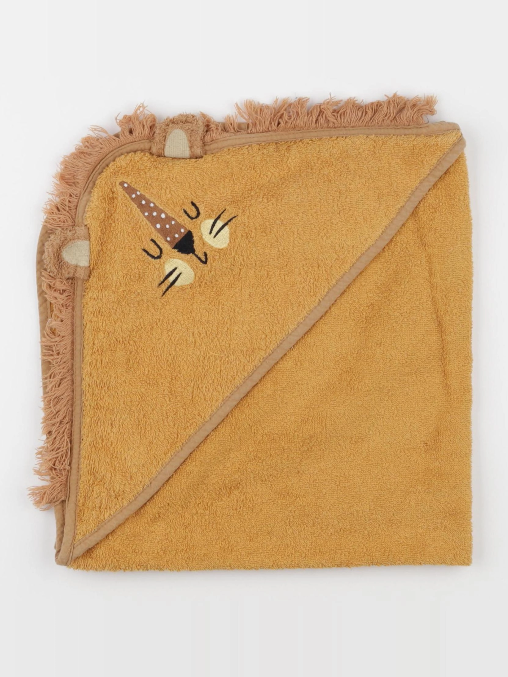 La Redoute - cape de bain marron - 0/12 mois