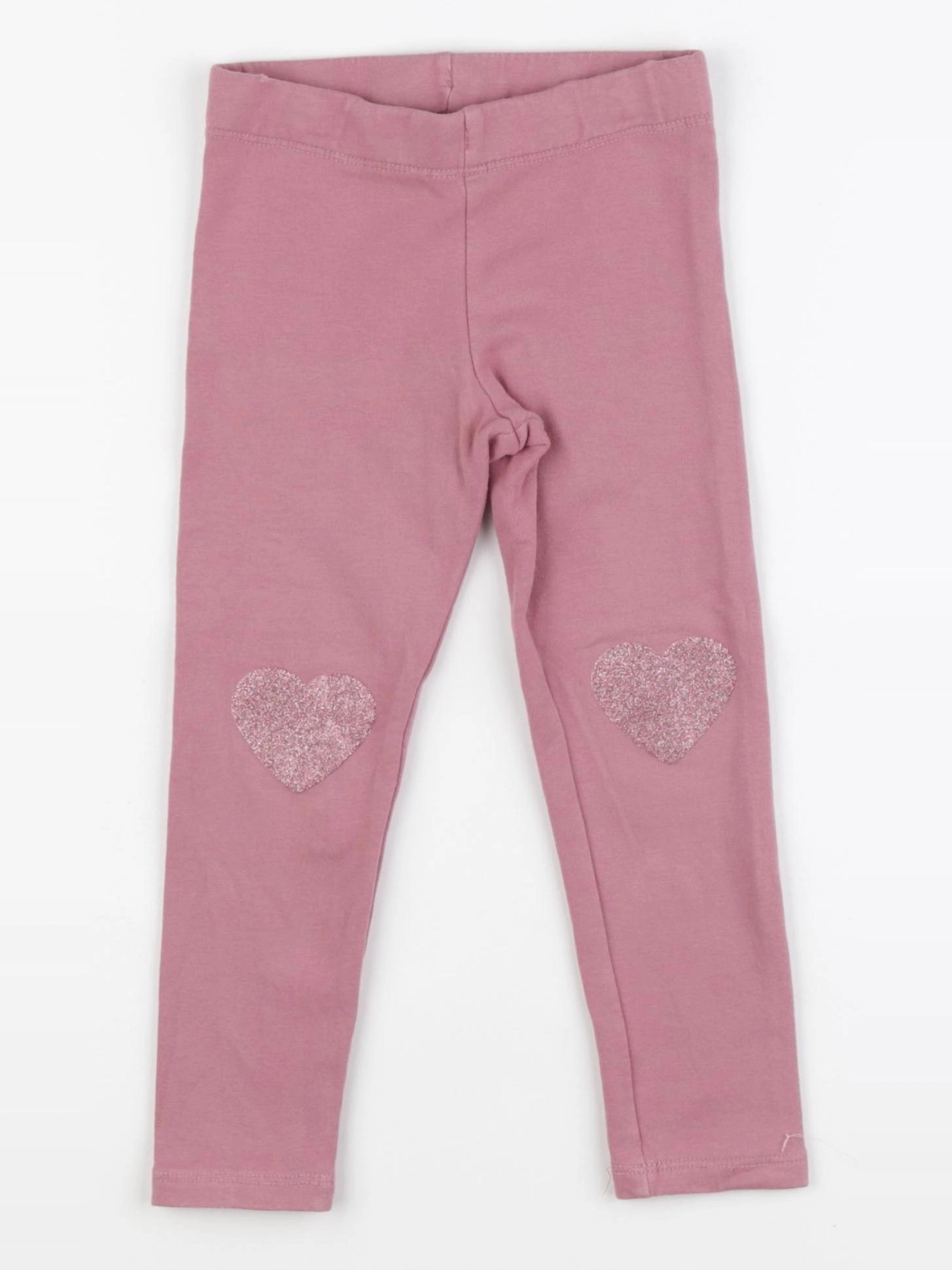 H&M - legging doublé rose - 18/24 mois